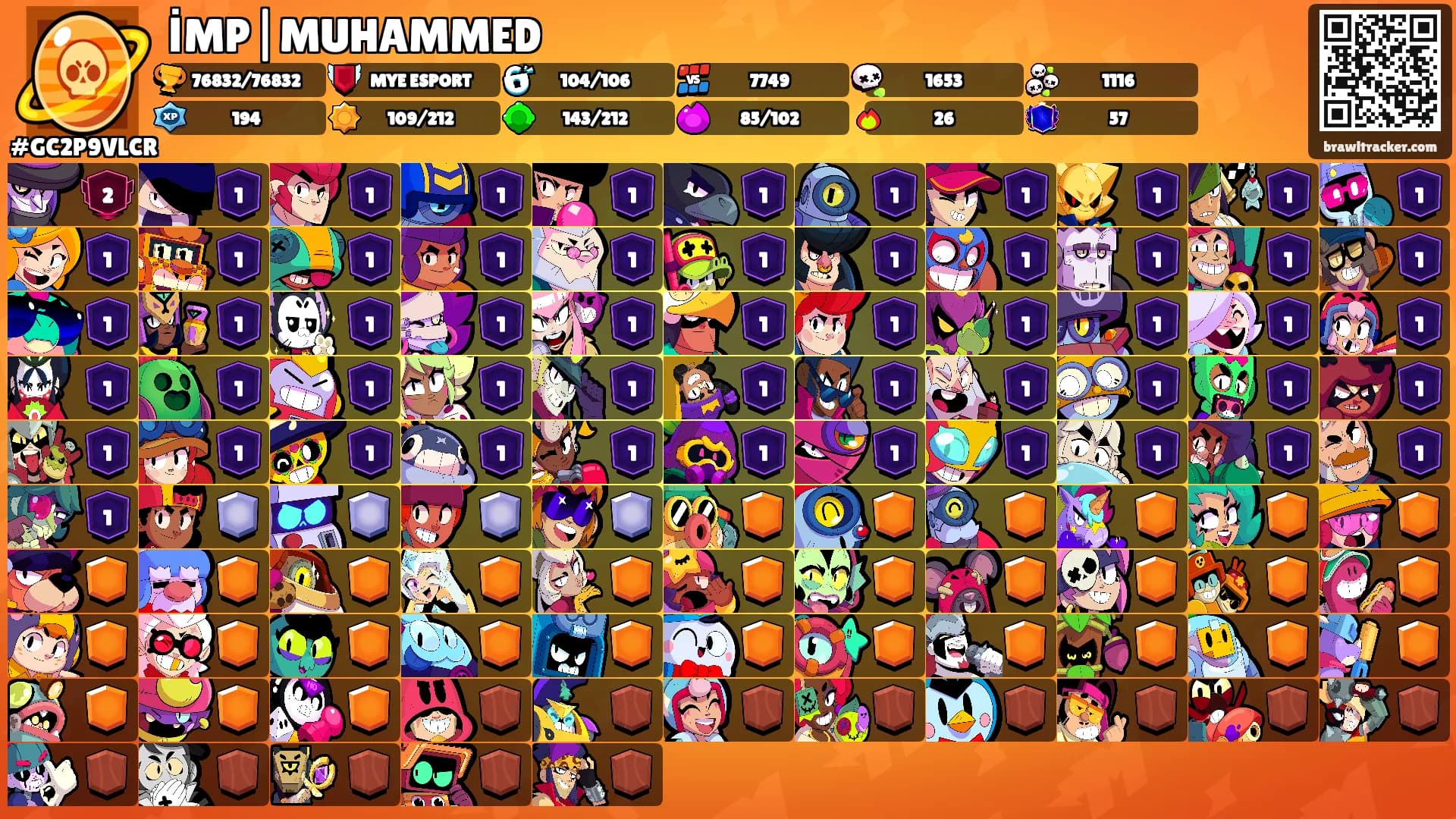 İMP|MUHAMMED's Ranks