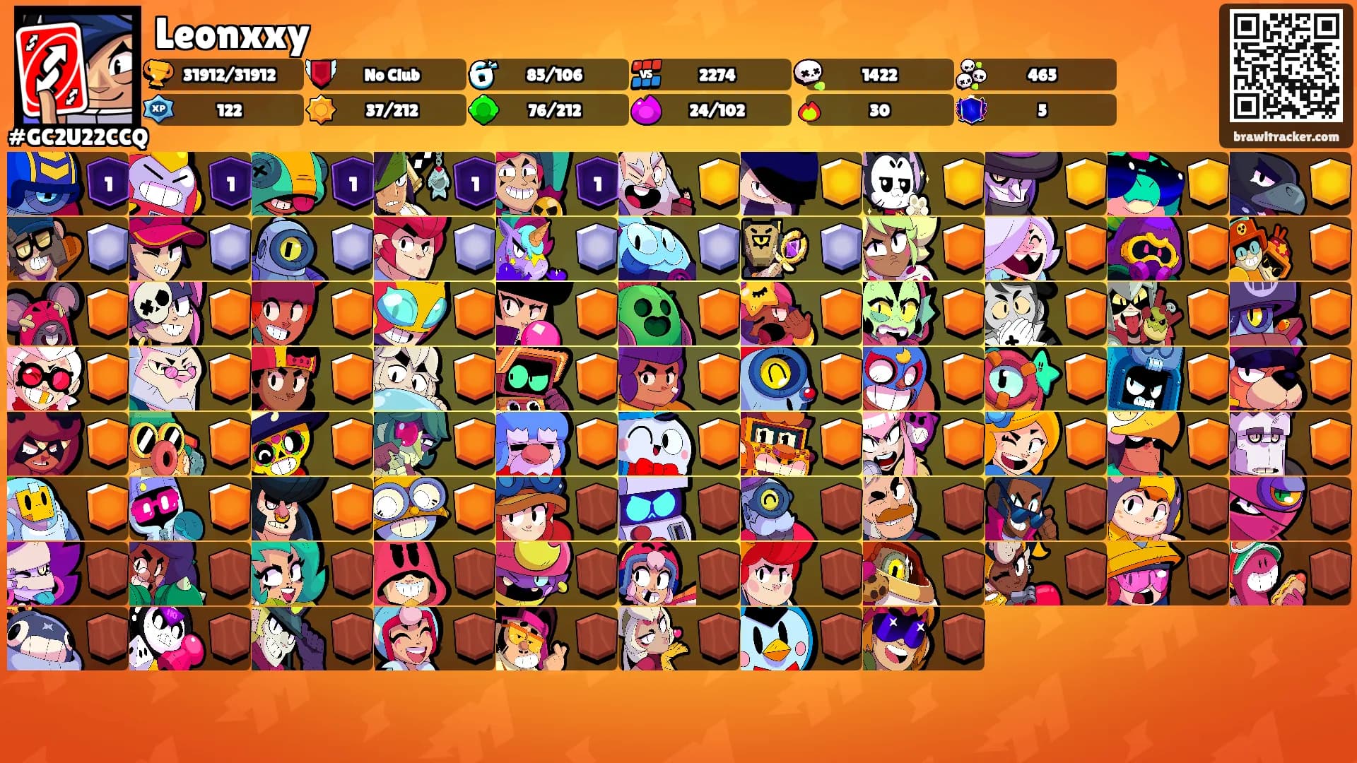 Leonxxy's Ranks