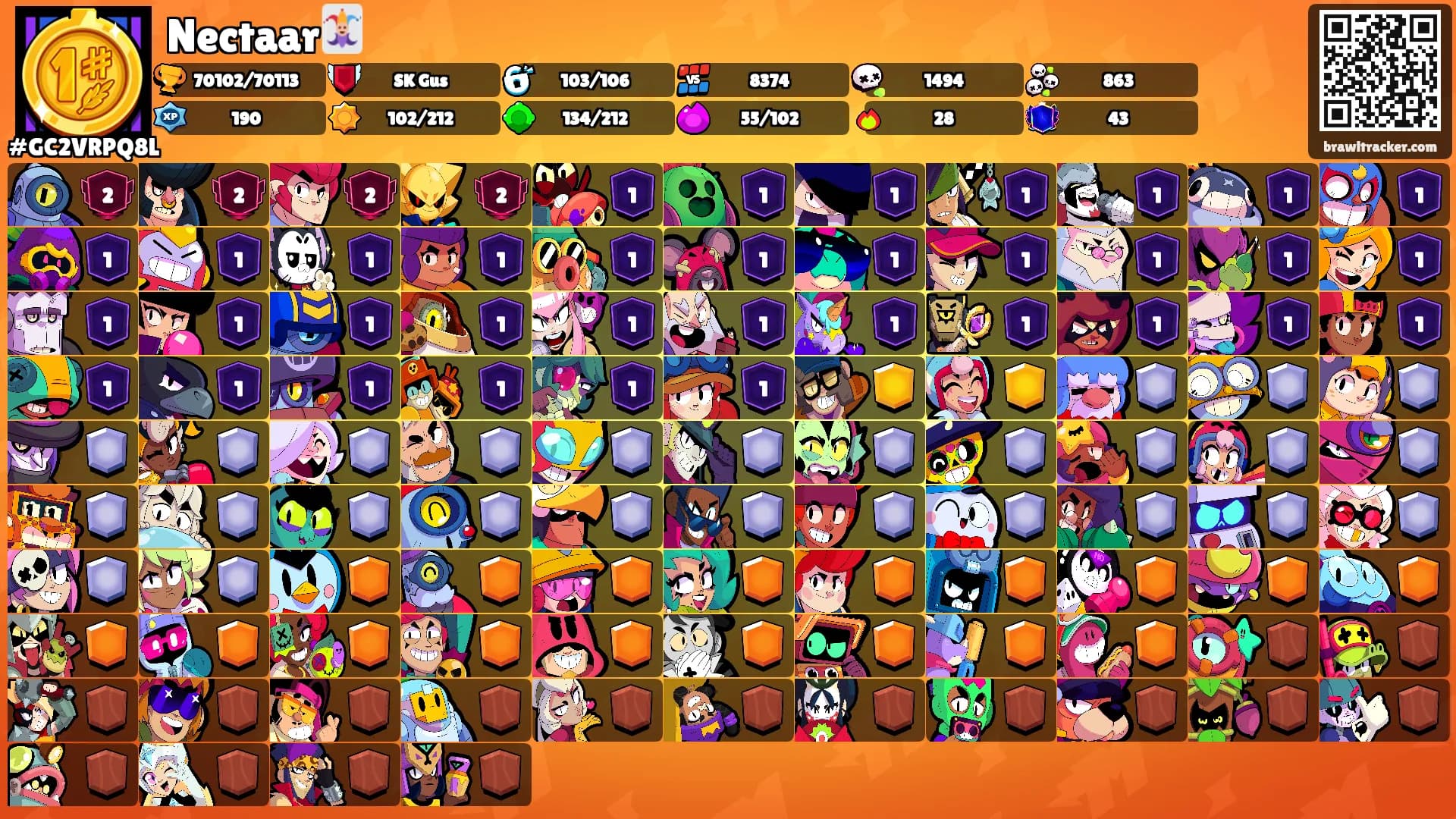 Nectaar🃏's Ranks