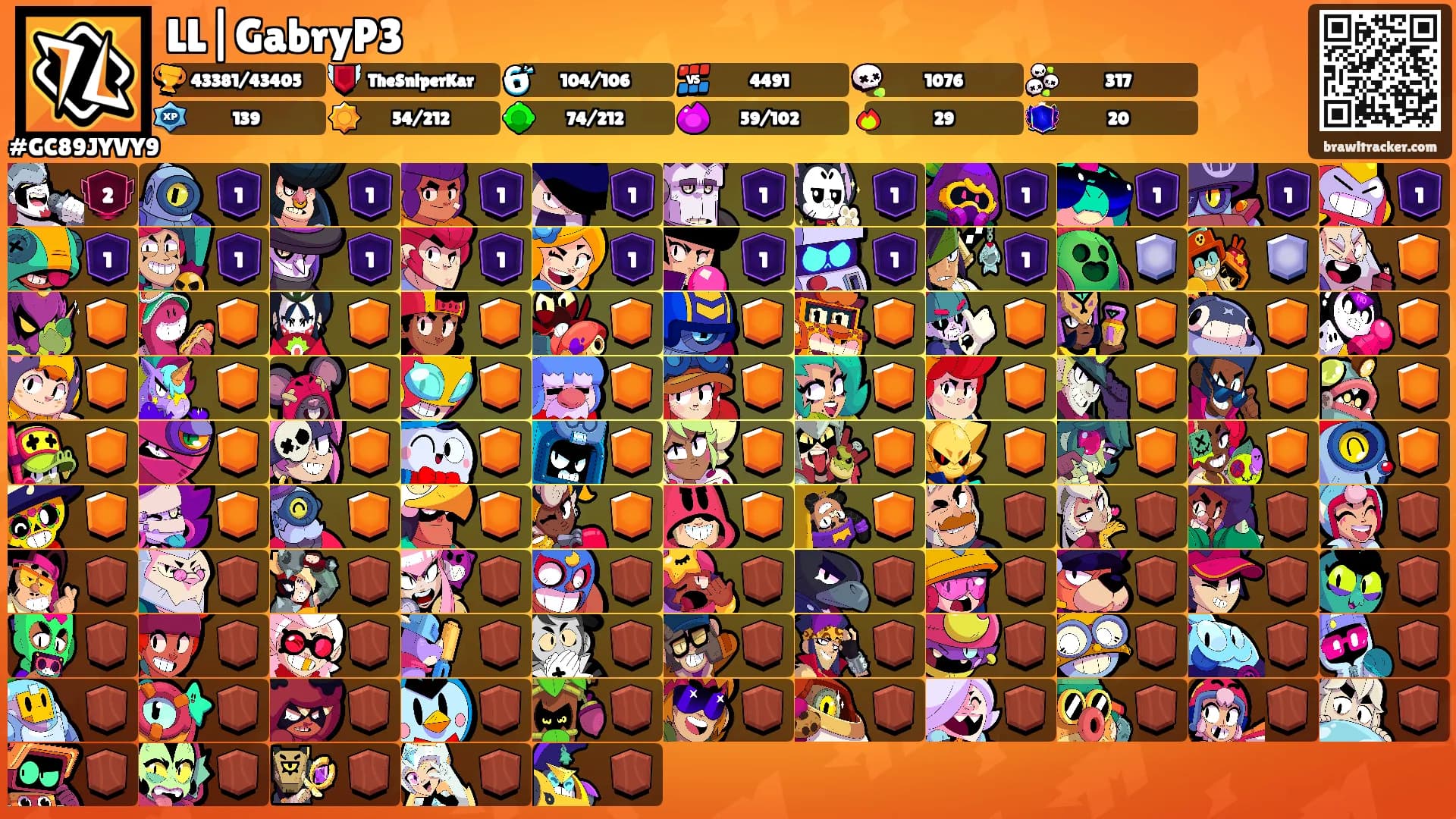 LL|GabryP3's Ranks