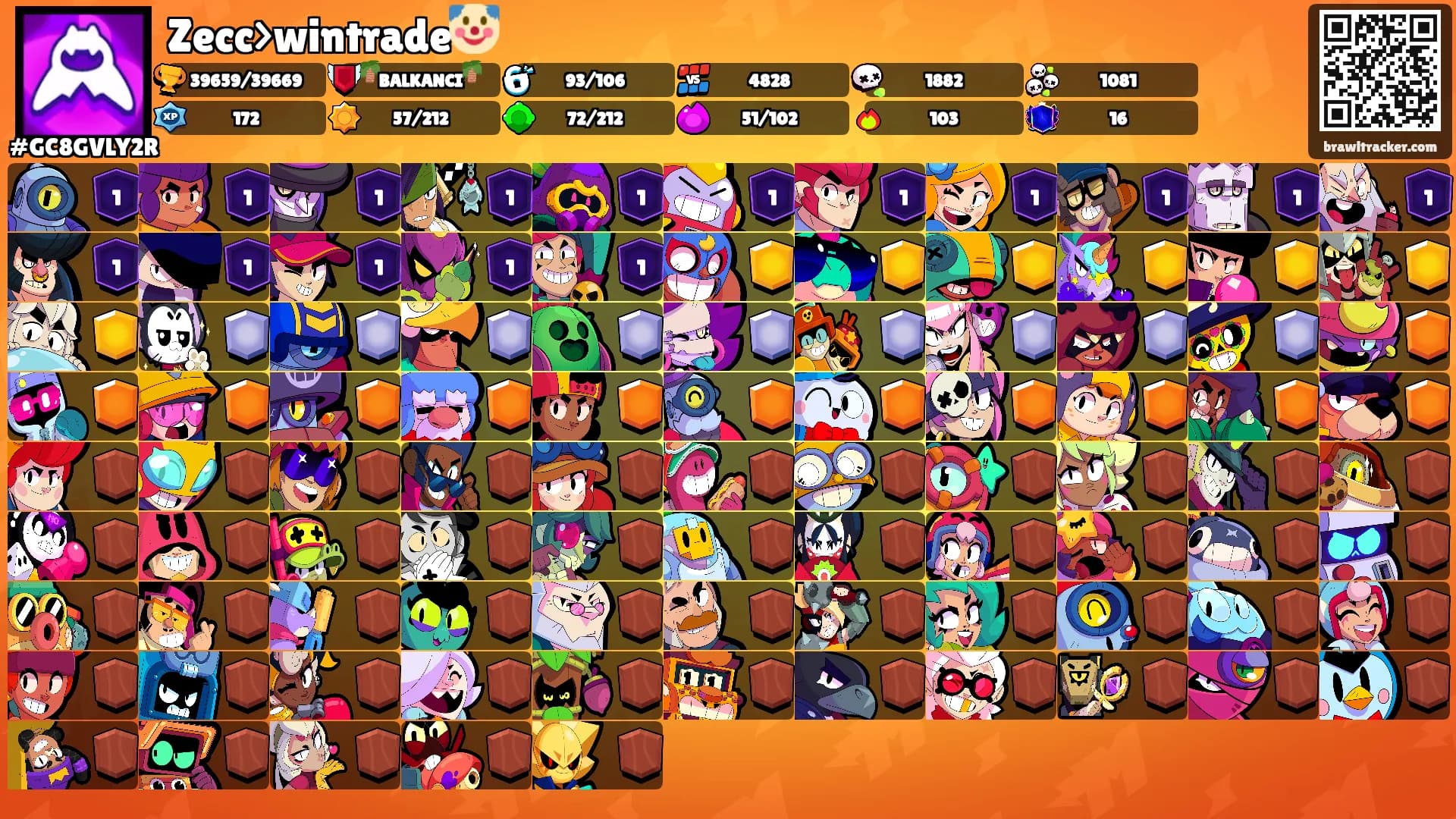 Zecc>wintrade🤡's Ranks