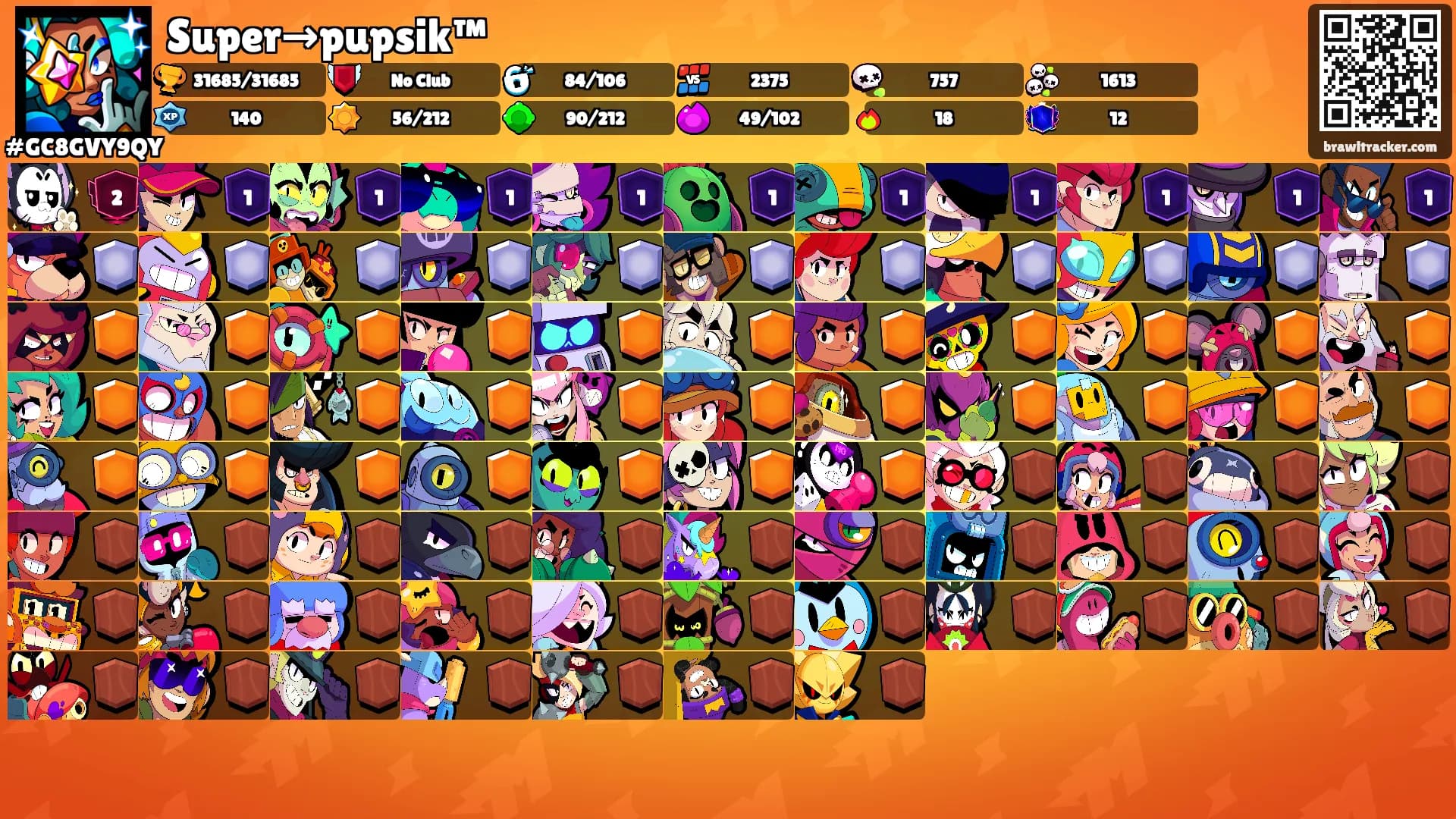 Super→pupsik™'s Ranks