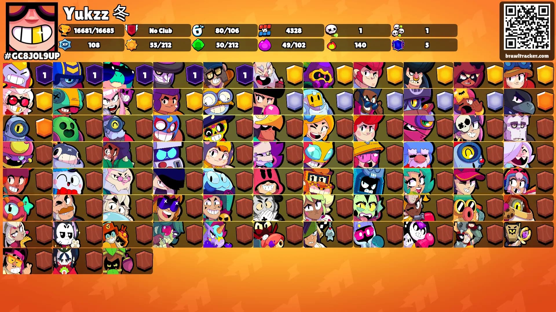 Yukzz 冬's Ranks