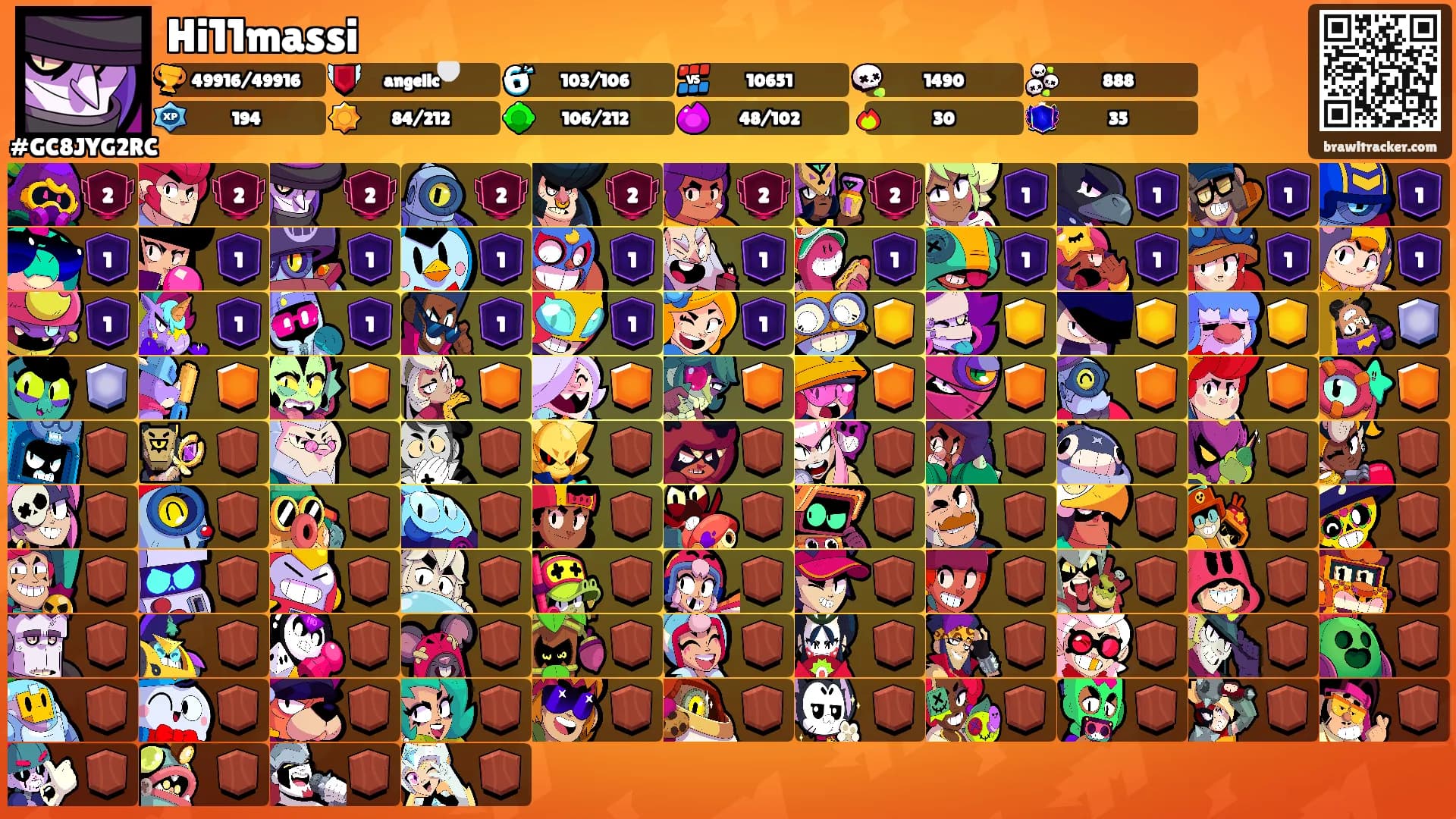Hi11massi's Ranks