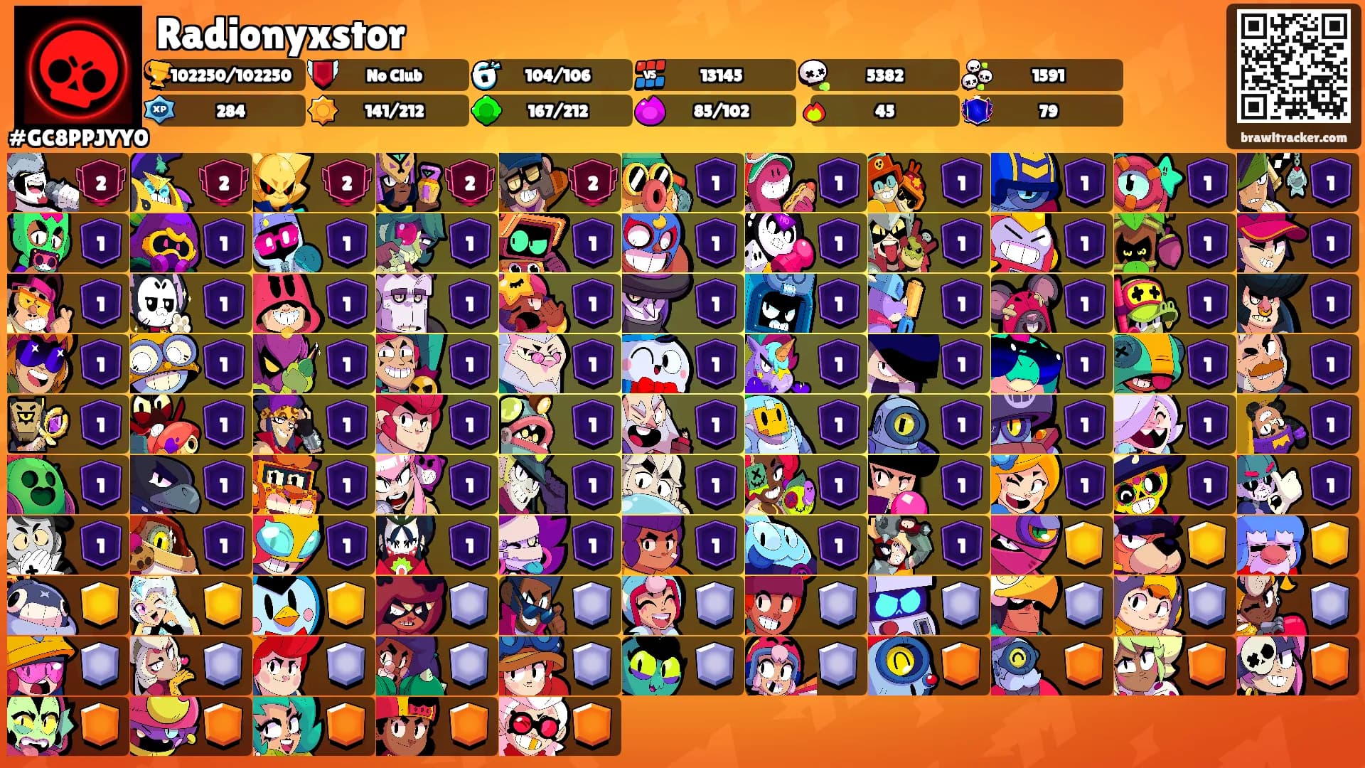 Radionyxstor's Ranks