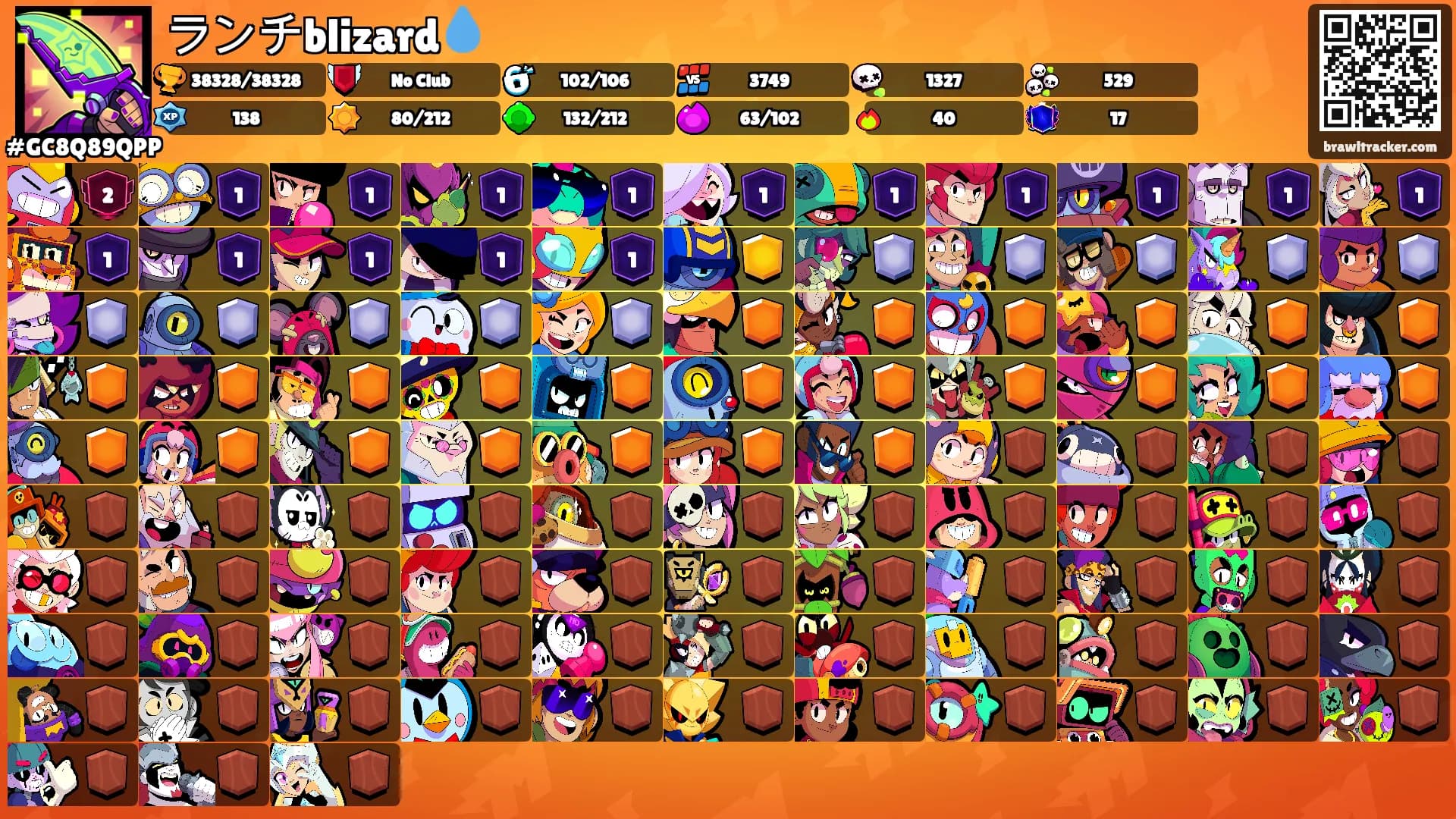 ランチblizard💧's Ranks
