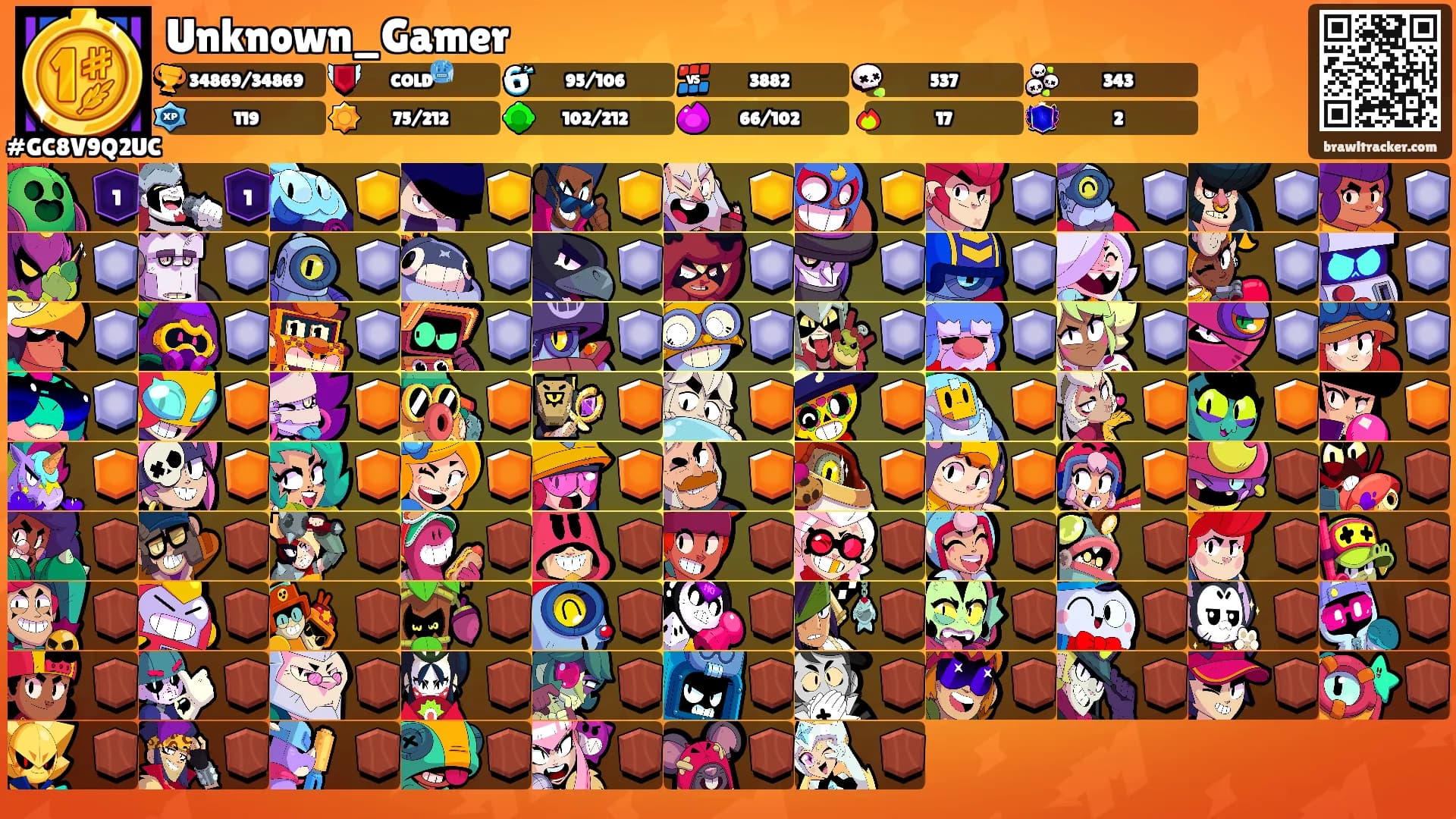 Unknown_Gamer's Ranks