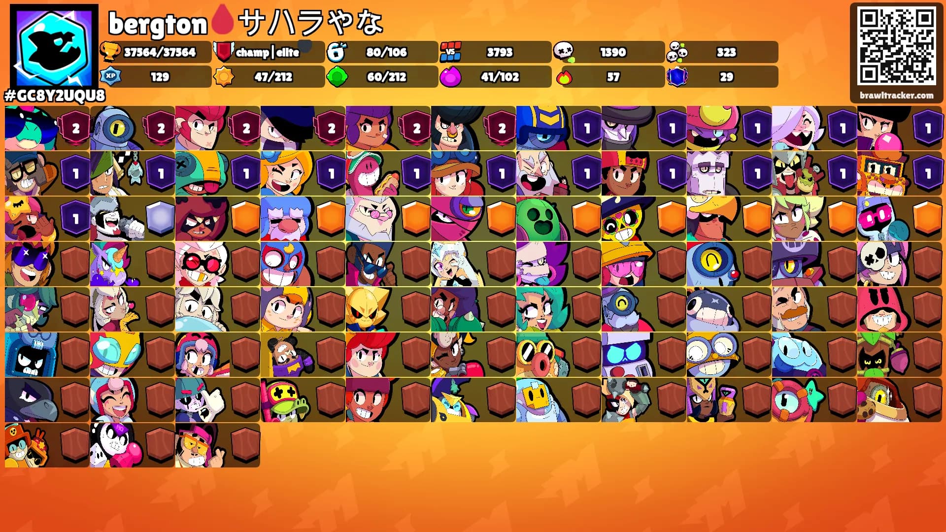 bergton🩸サハラやな's Ranks