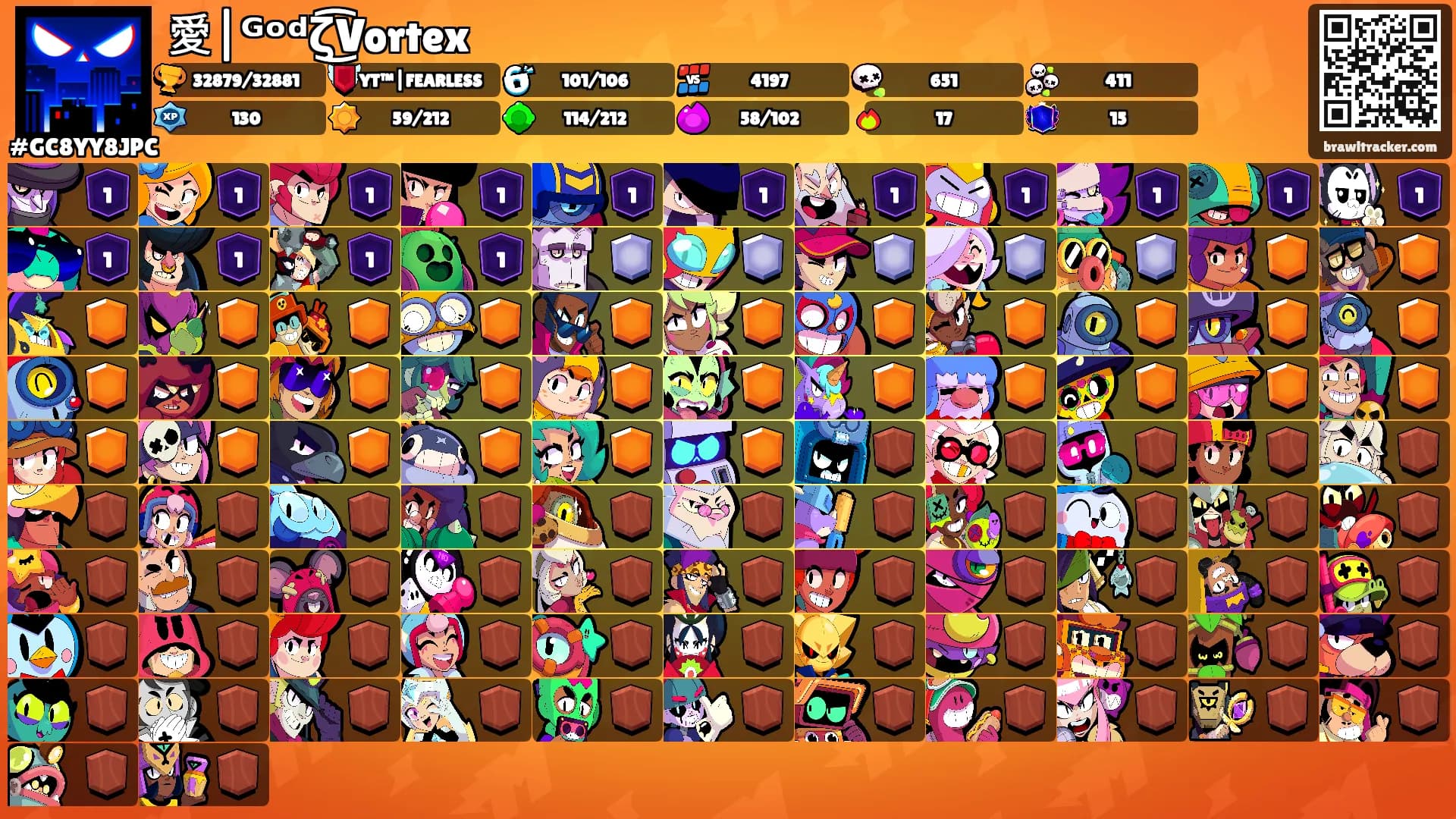 愛|ᴳᵒᵈζ͜͡Vortex's Ranks