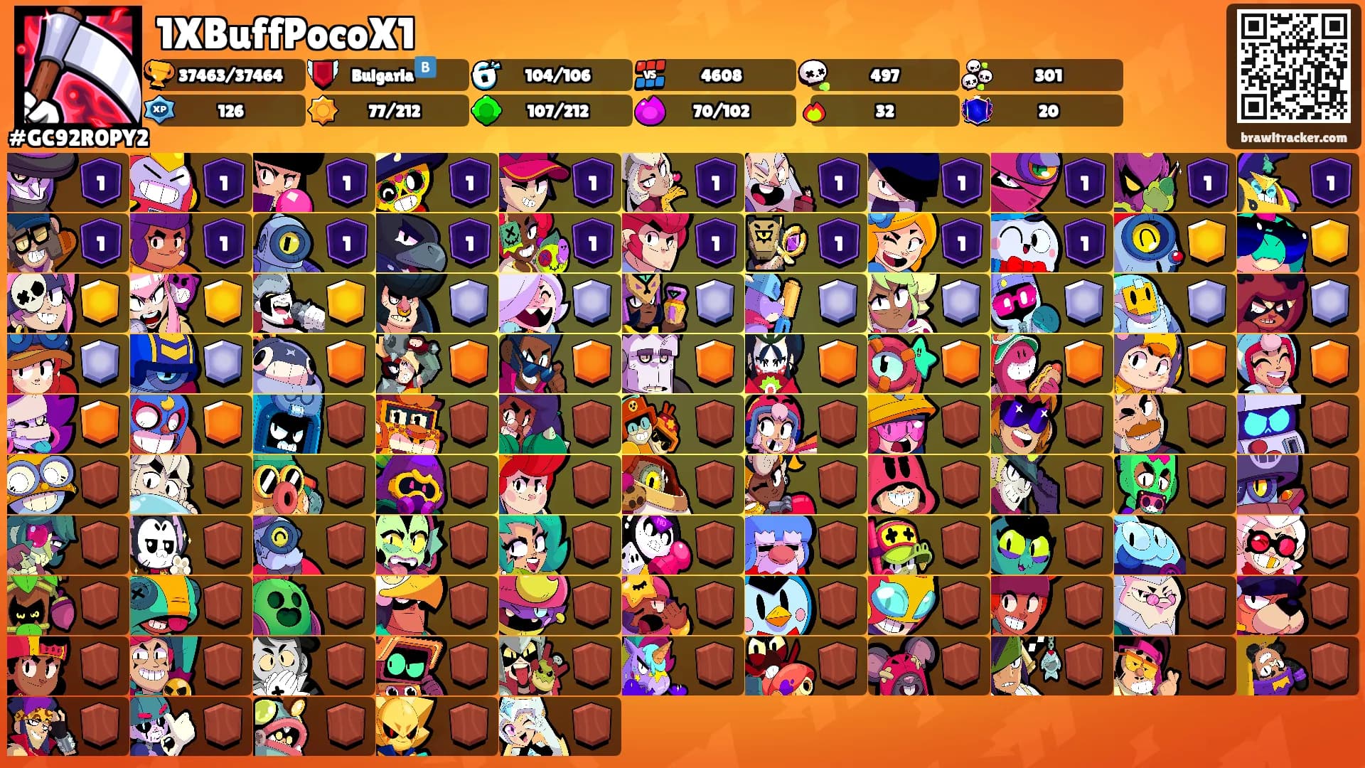 1XBuffPocoX1's Ranks