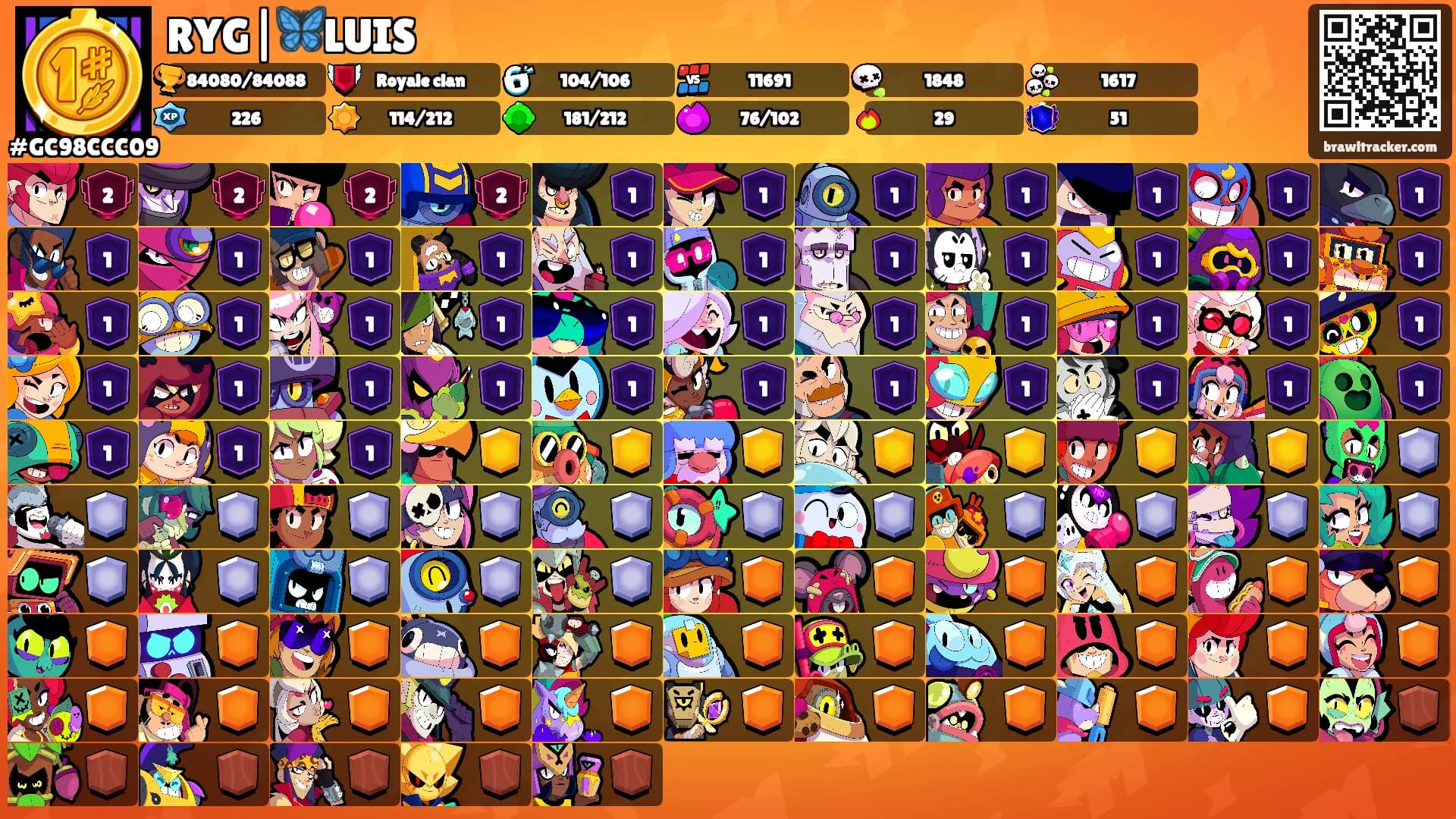 RYG|🦋LUIS's Ranks