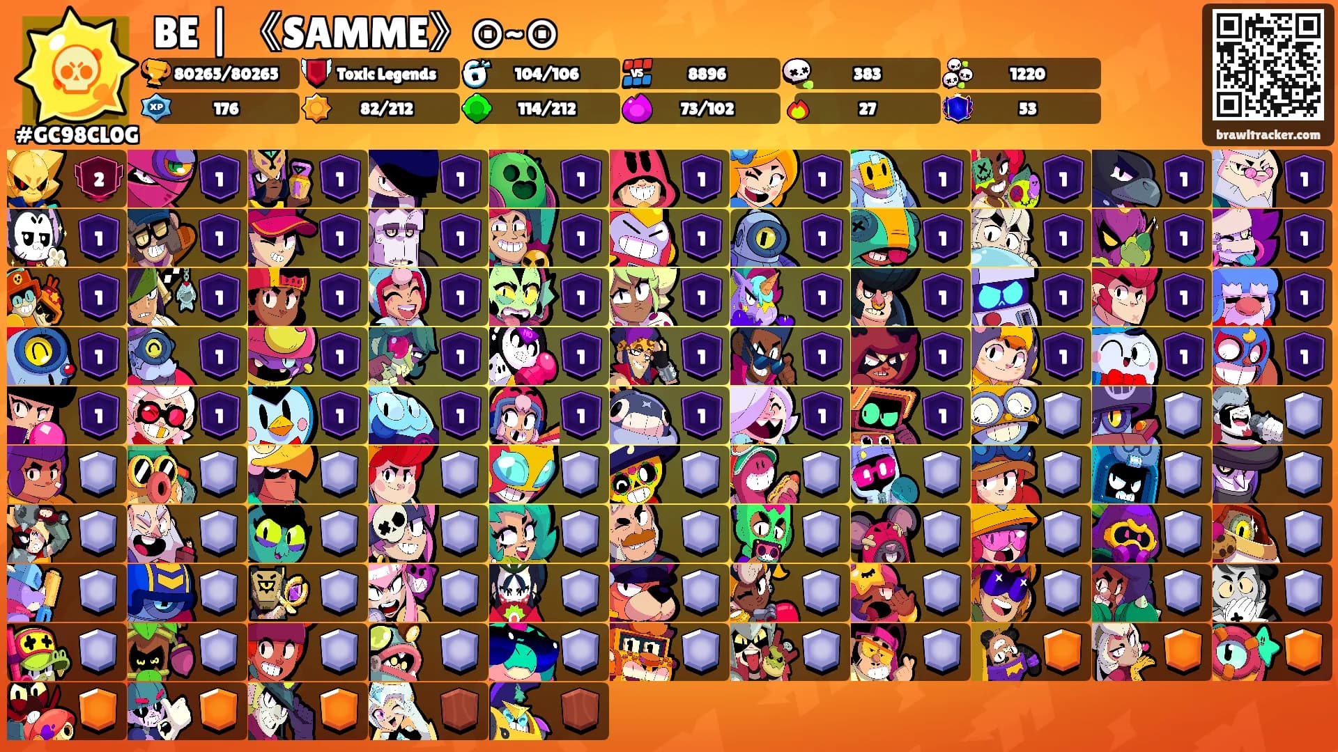 BE | 《SAMME》⊙~⊙'s Ranks