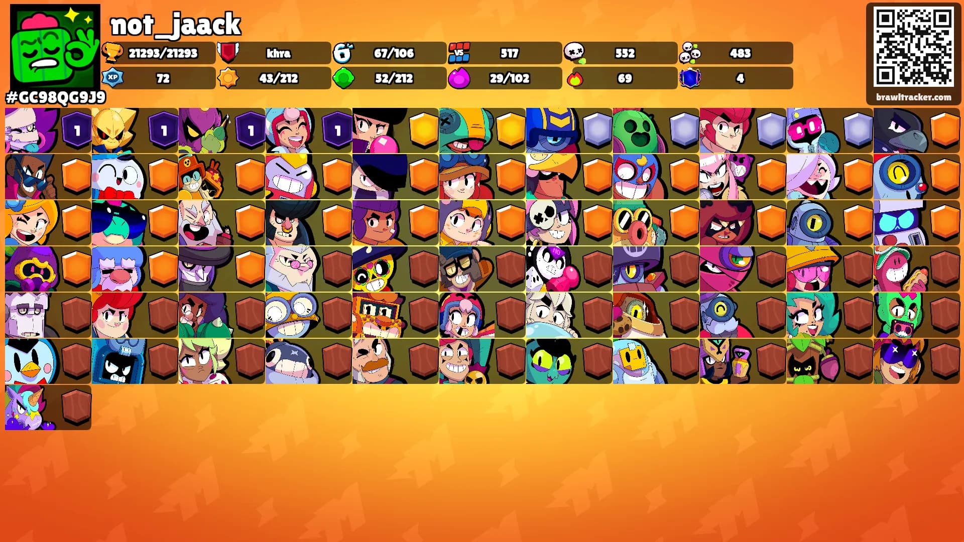 not_jaack's Ranks