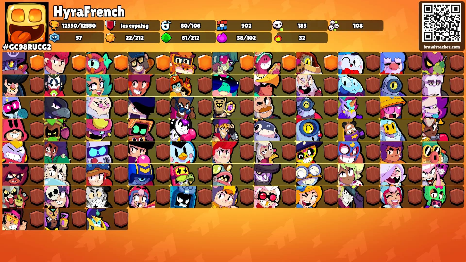 HyraFrench's Ranks