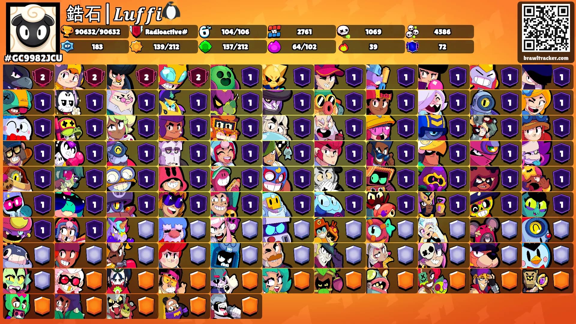 鋯石|𝑳𝒖𝒇𝒇𝒊🐧's Ranks