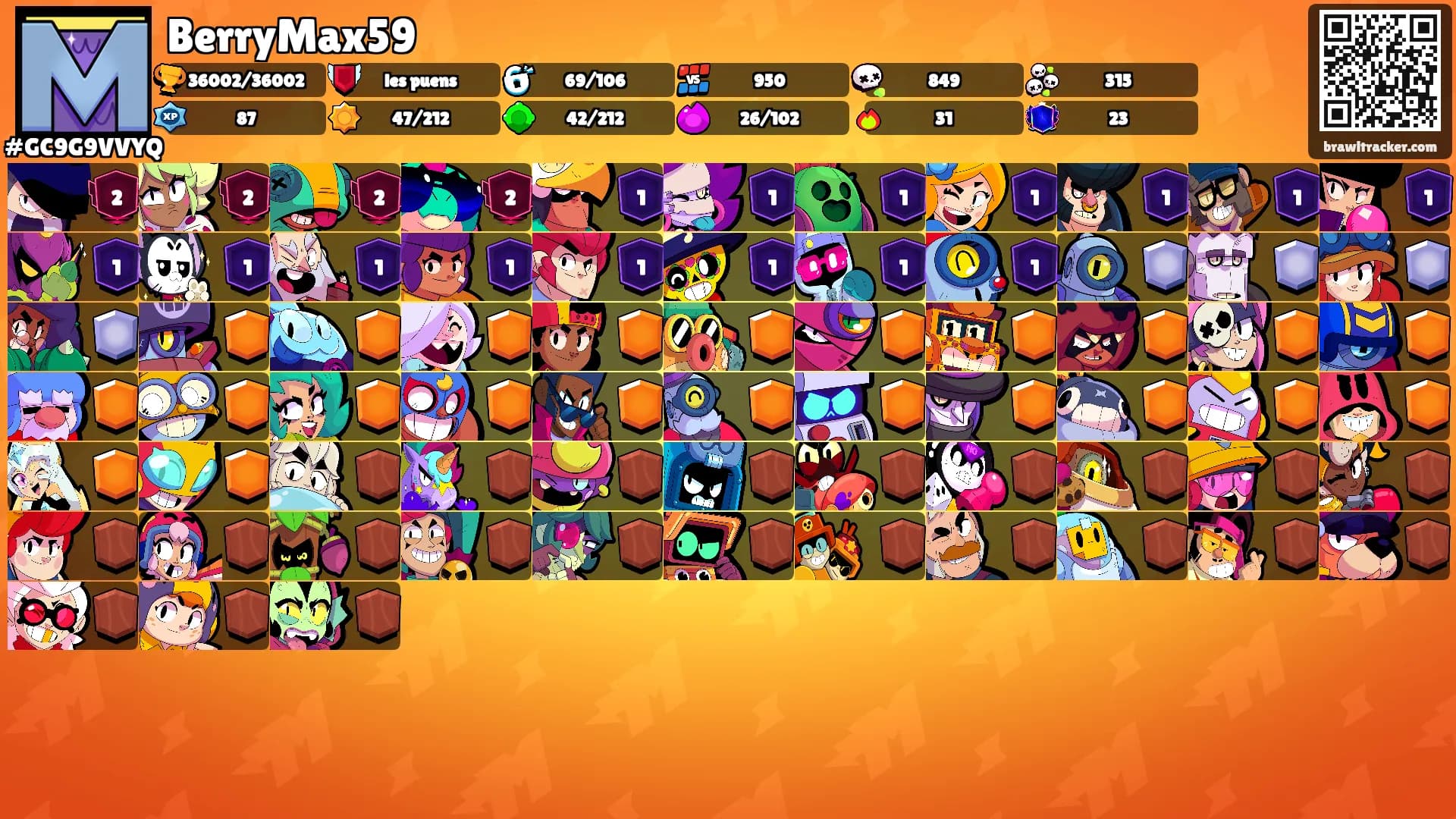 BerryMax59's Ranks