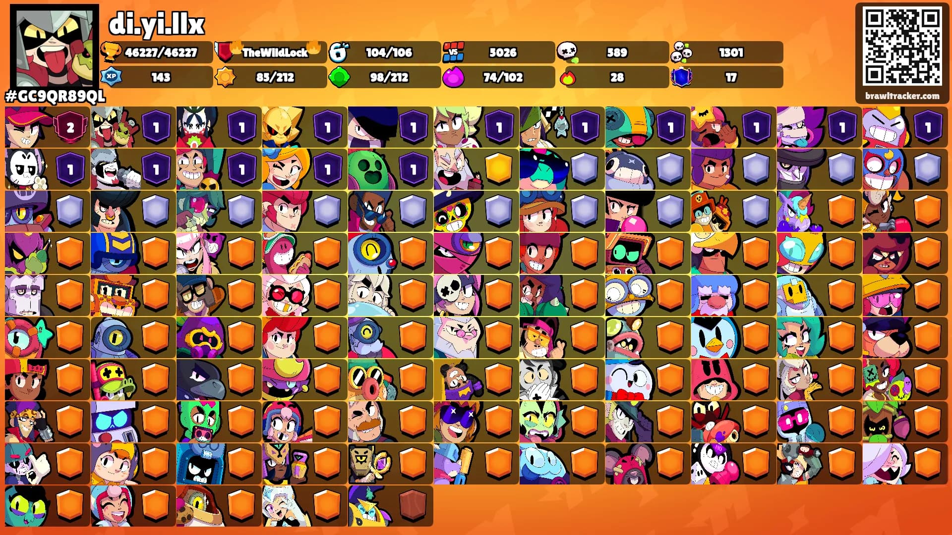 di.yi.llx's Ranks