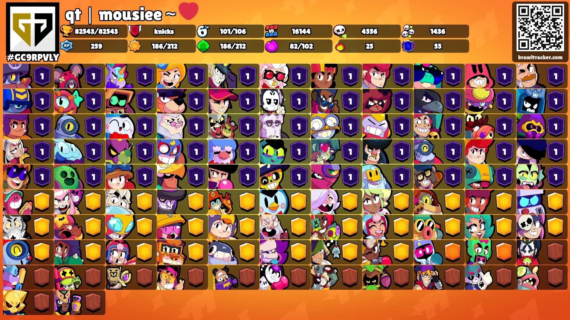 qt｜mousiee～❤️'s Ranks