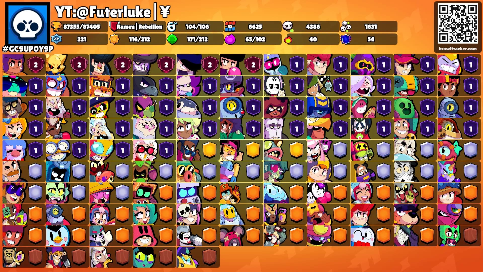 YT:@Futerluke|¥'s Ranks