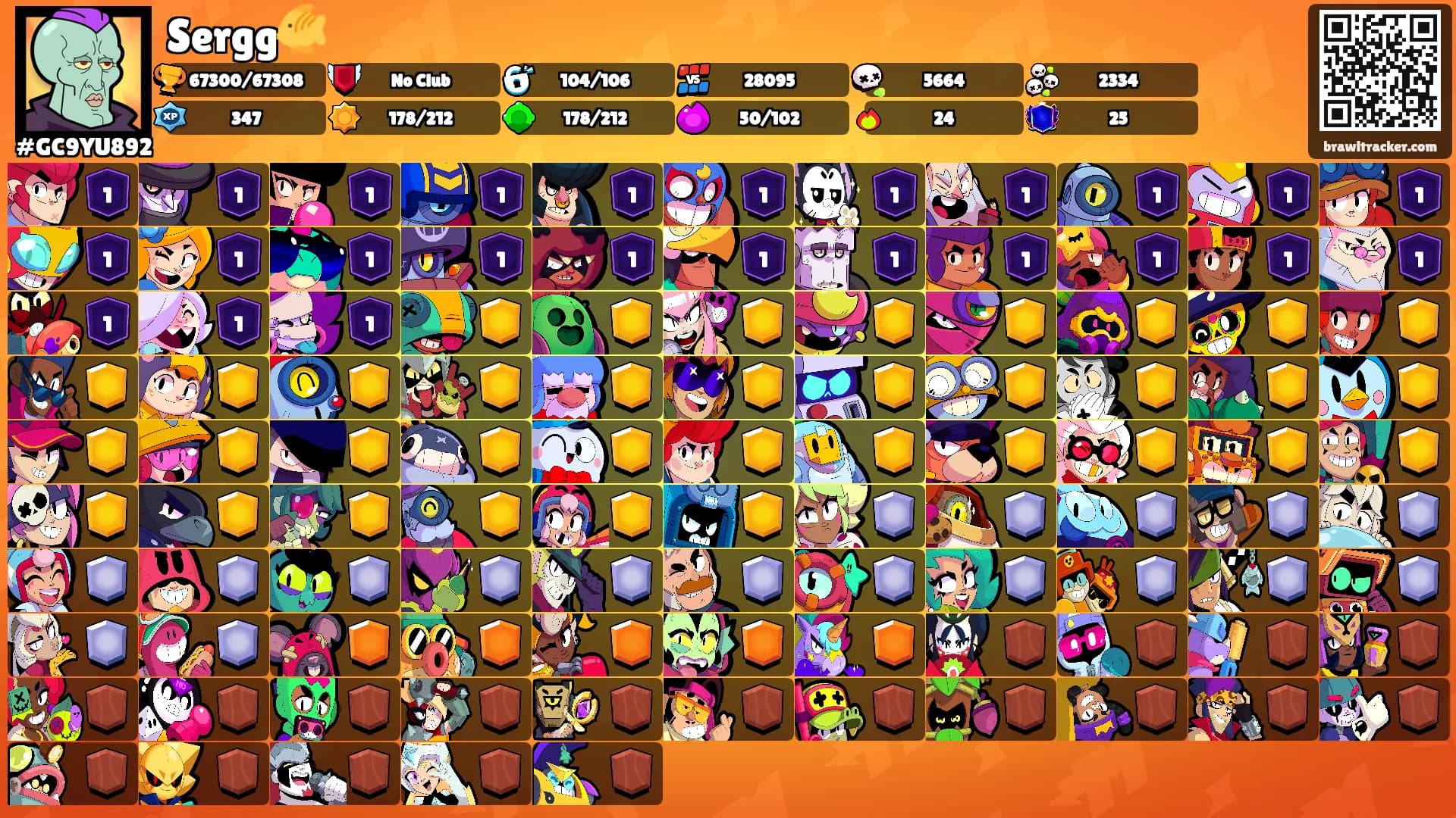 Sergg🐠's Ranks