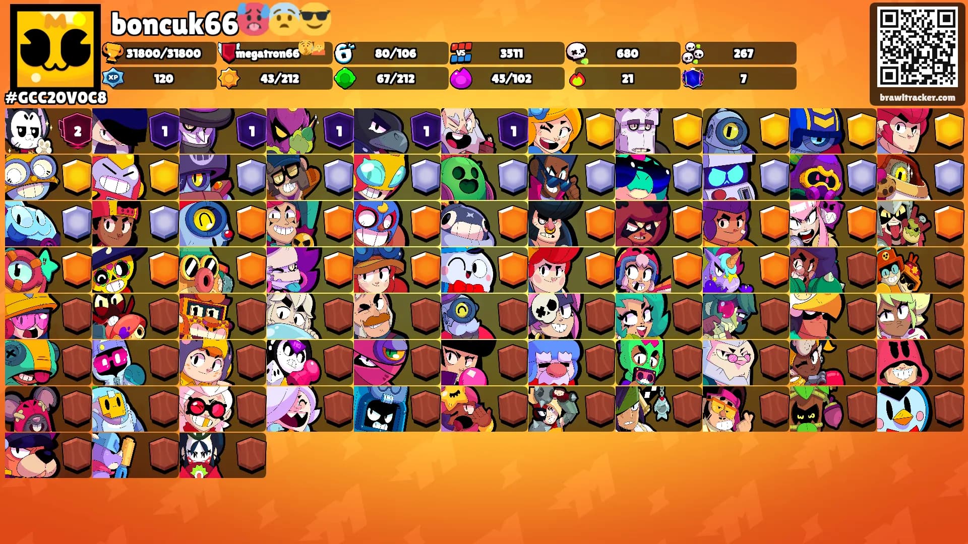boncuk66🥵😨😎's Ranks