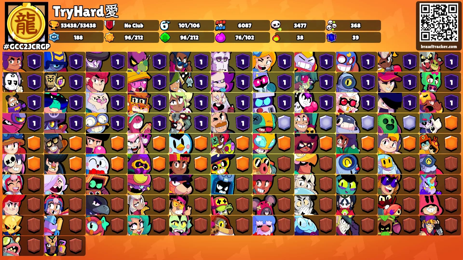 TryHard愛's Ranks