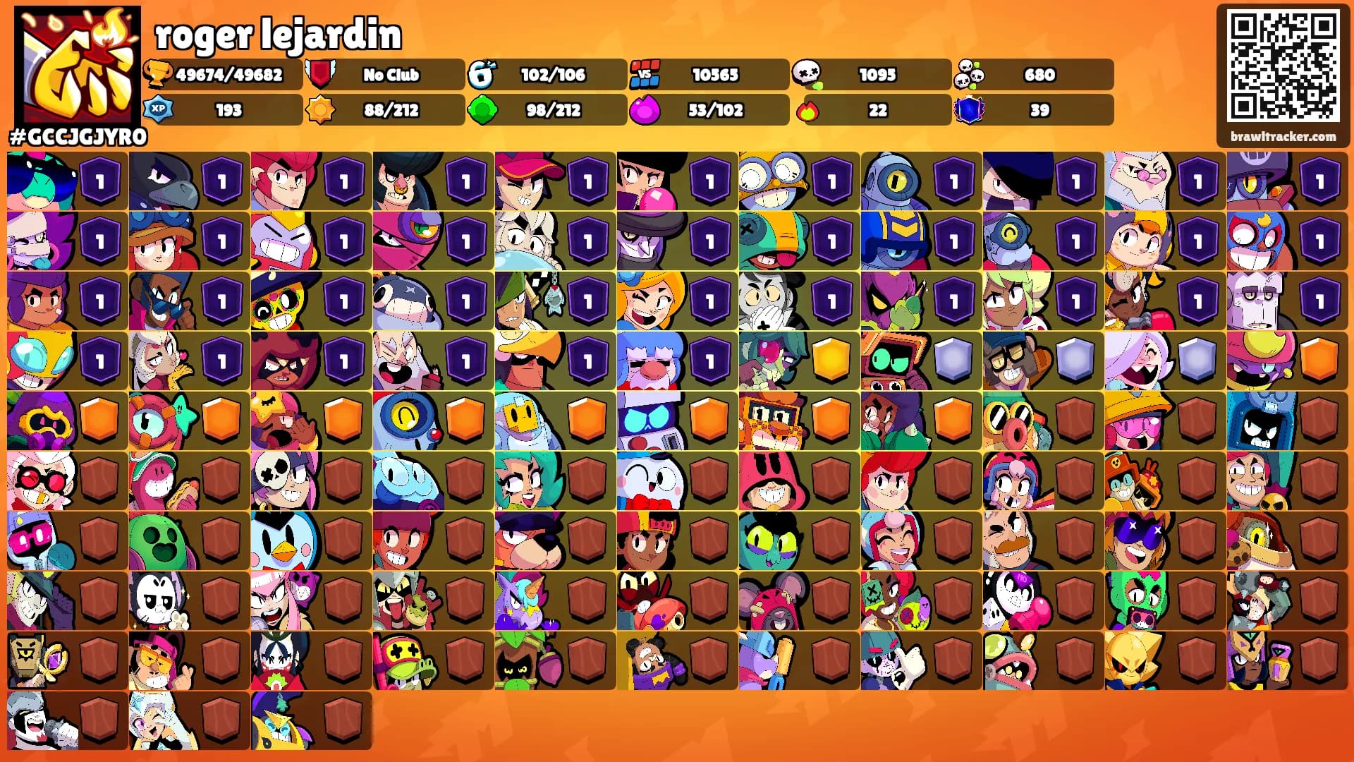 roger lejardin's Ranks