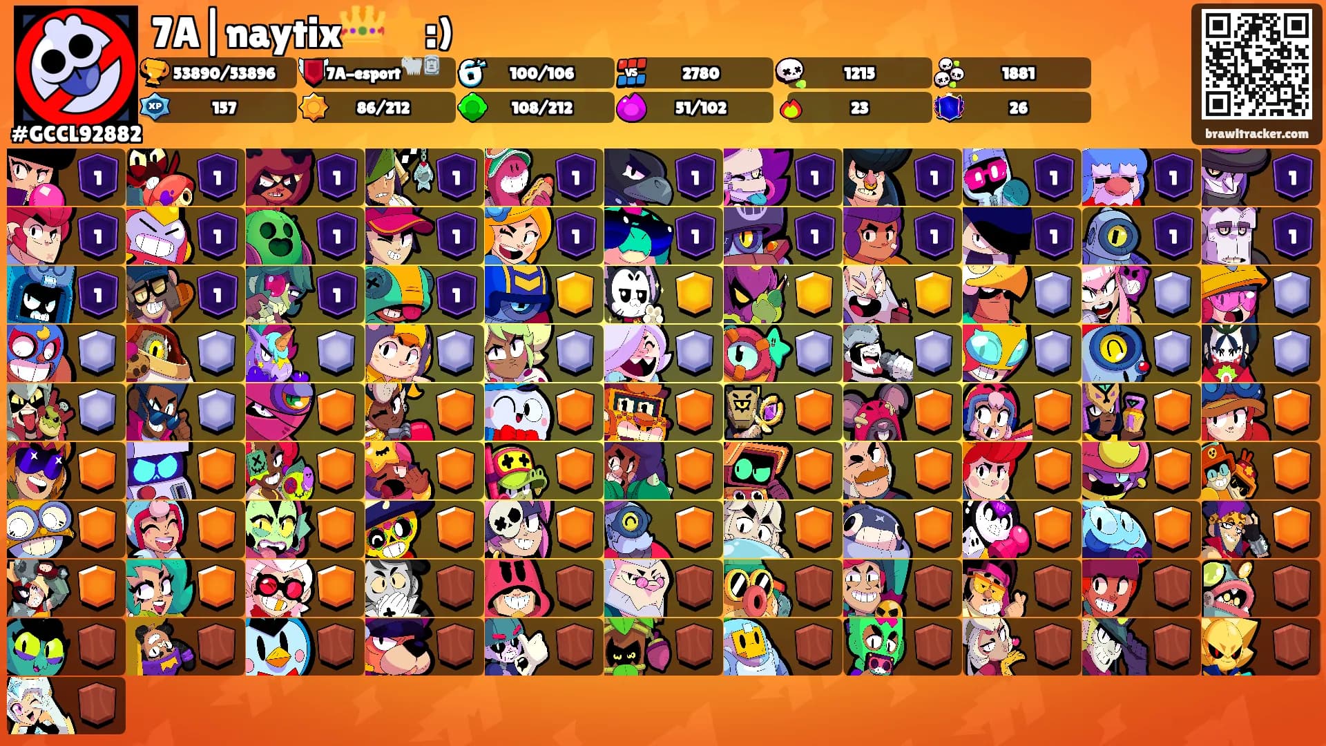 7A|naytix👑⭐️:)'s Ranks