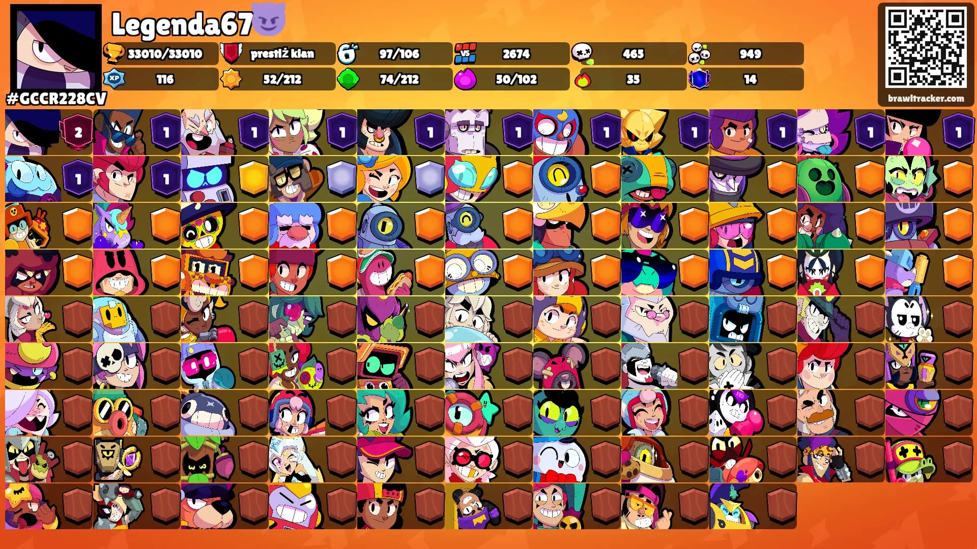 Legenda67😈's Ranks