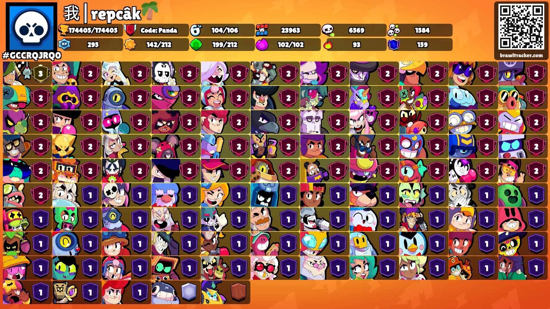我|repcâk🌴's Ranks