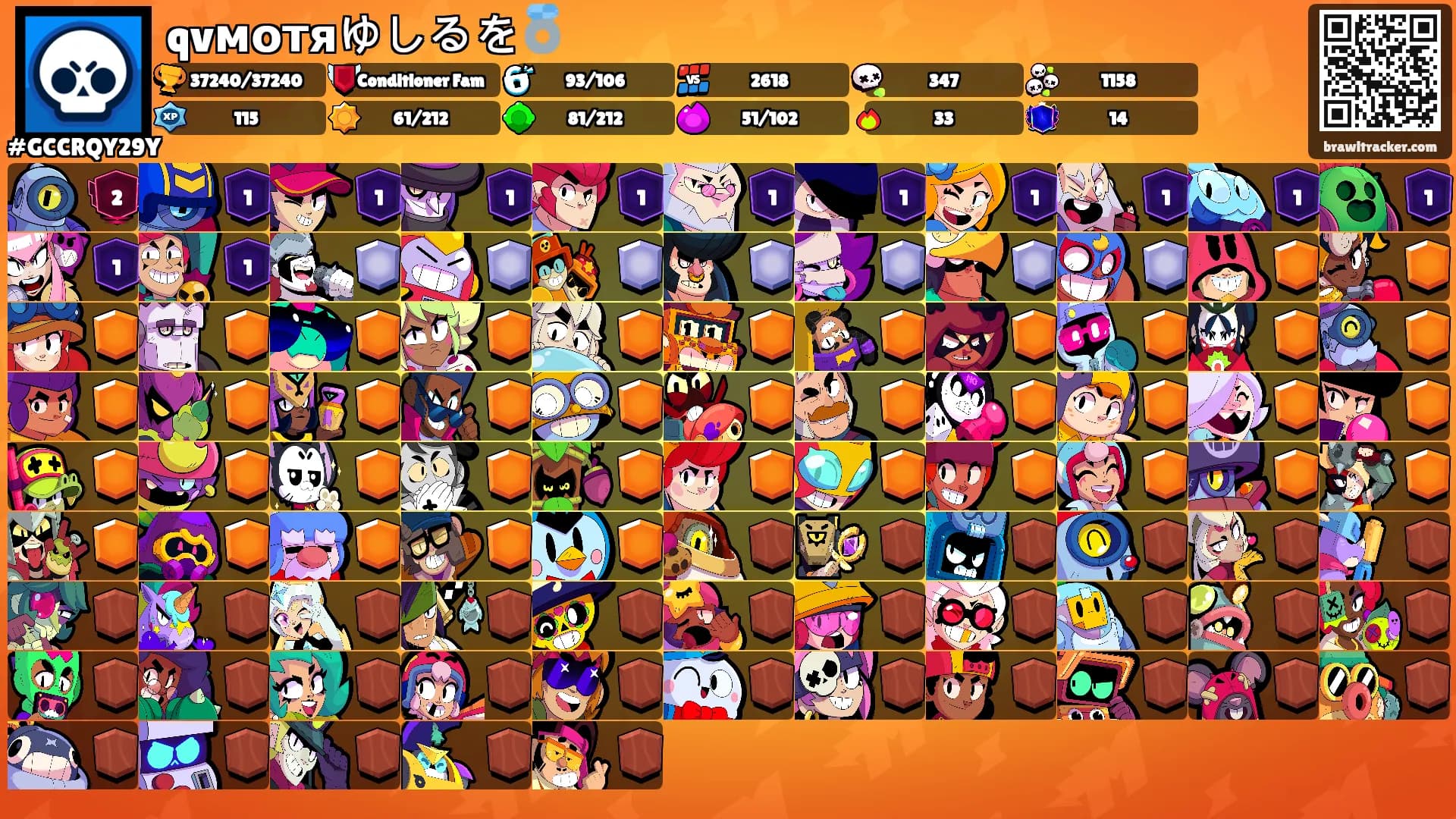 qvмотяゆしるを💍's Ranks