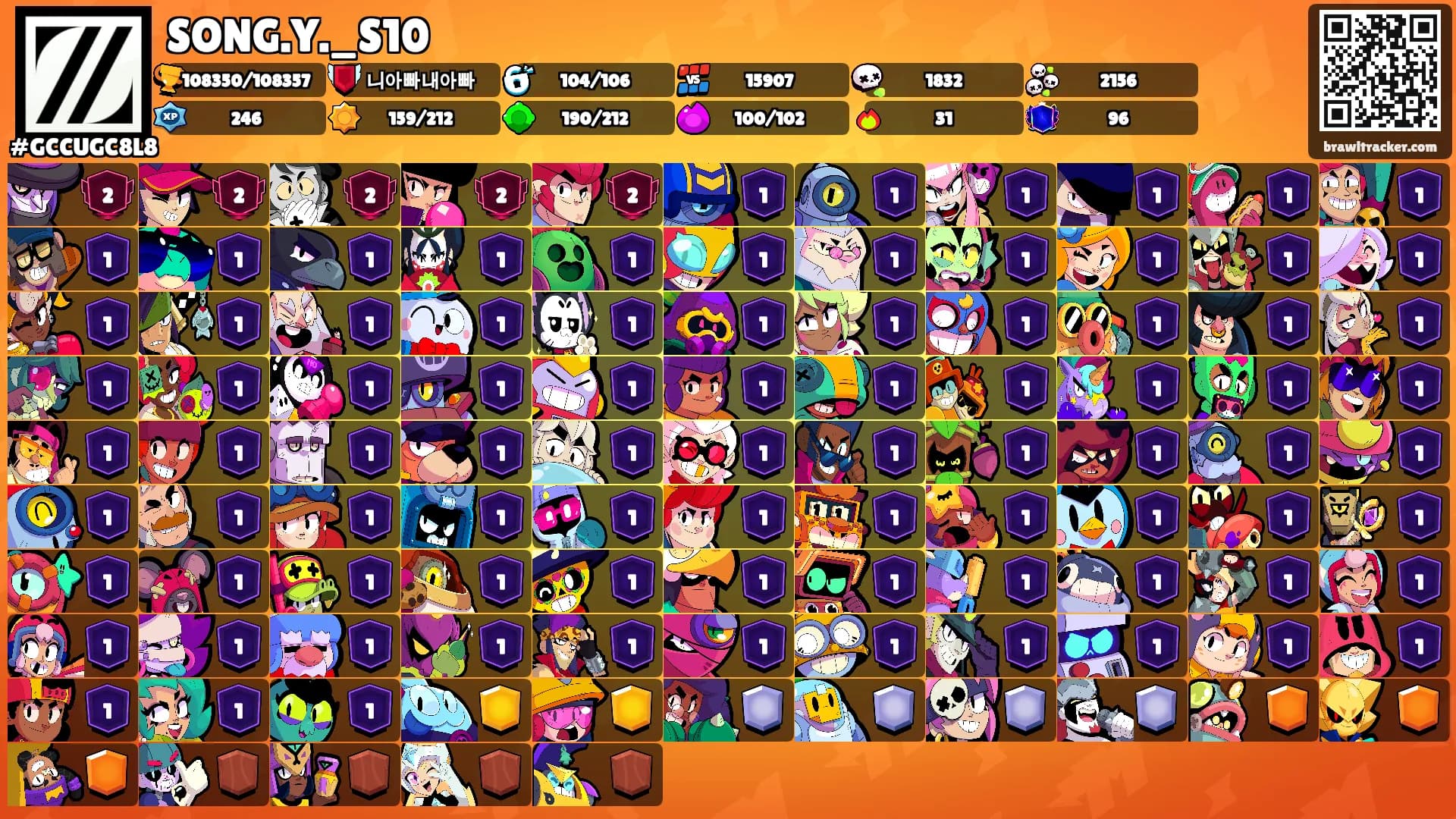 SONG.Y._S10's Ranks