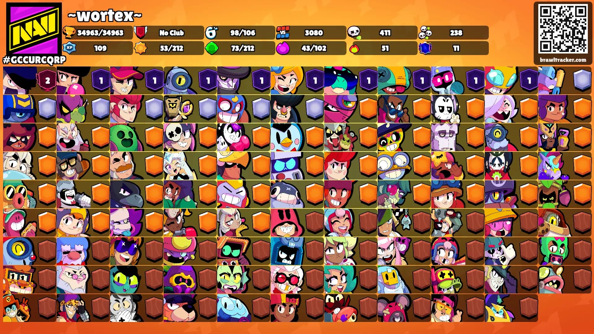 ~wortex~'s Ranks