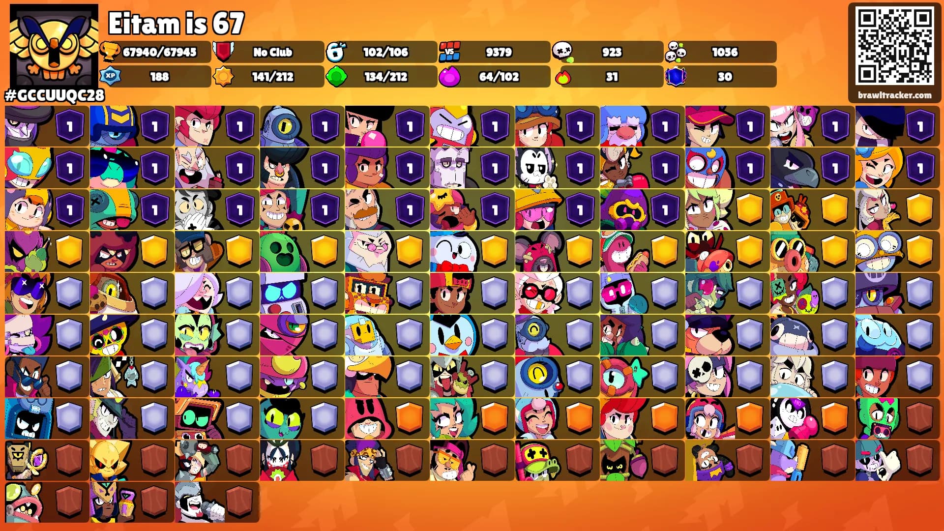 Eitam is 67's Ranks
