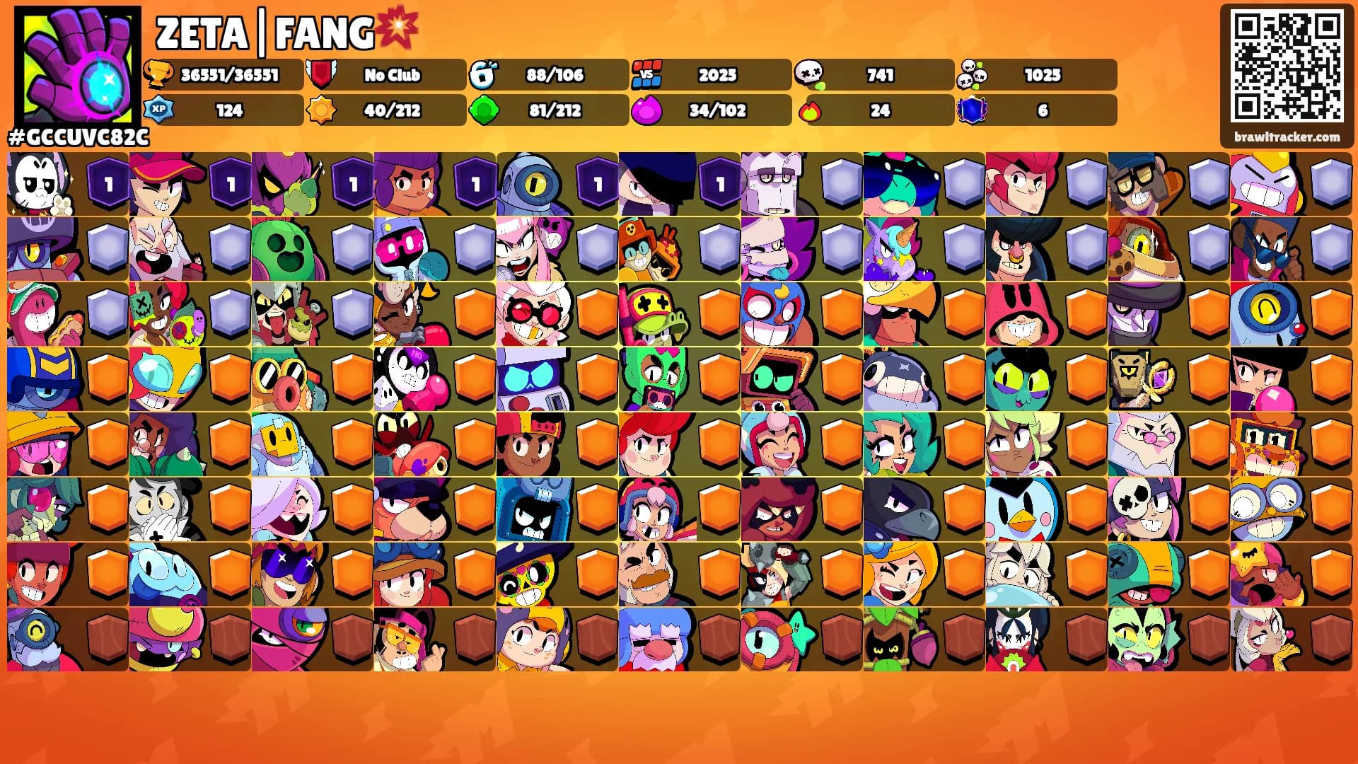 ZETA|FANG💥's Ranks