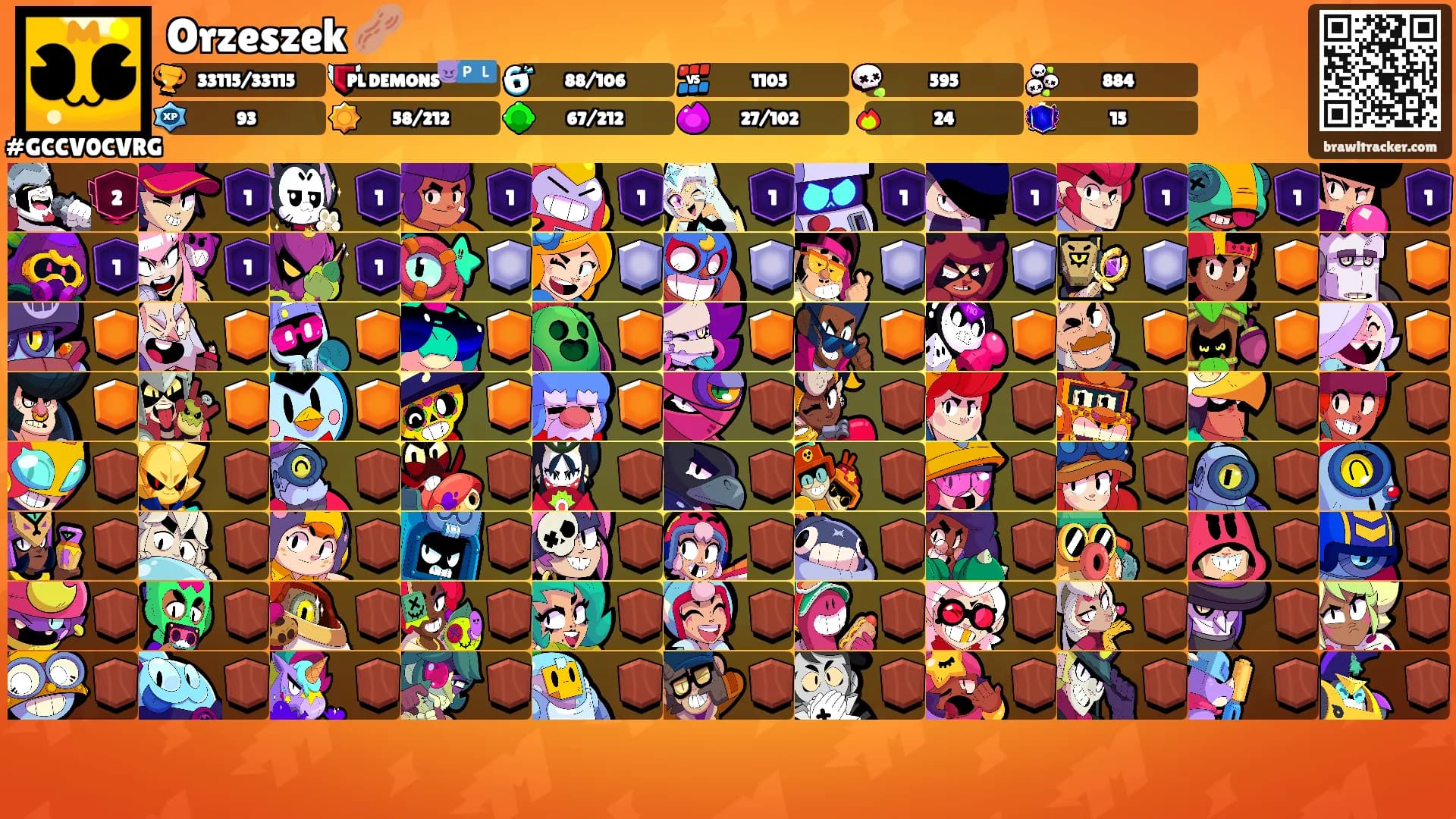 Orzeszek 🥜's Ranks