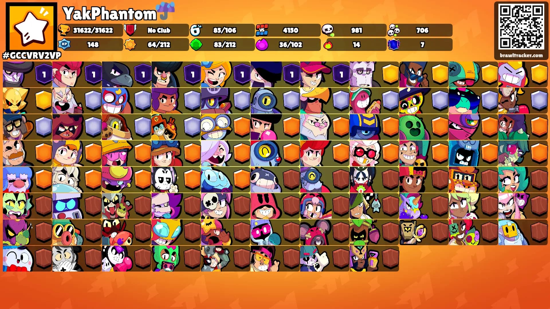 YakPhantom☔'s Ranks