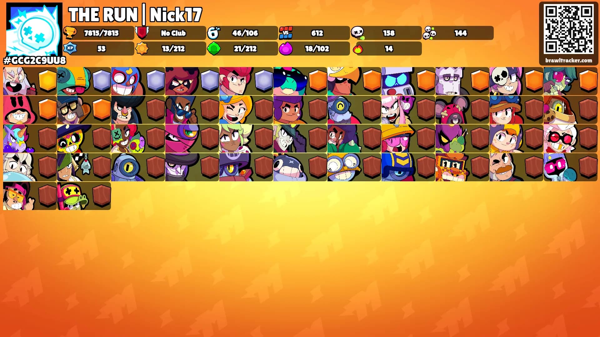 THE RUN|Nick17's Ranks