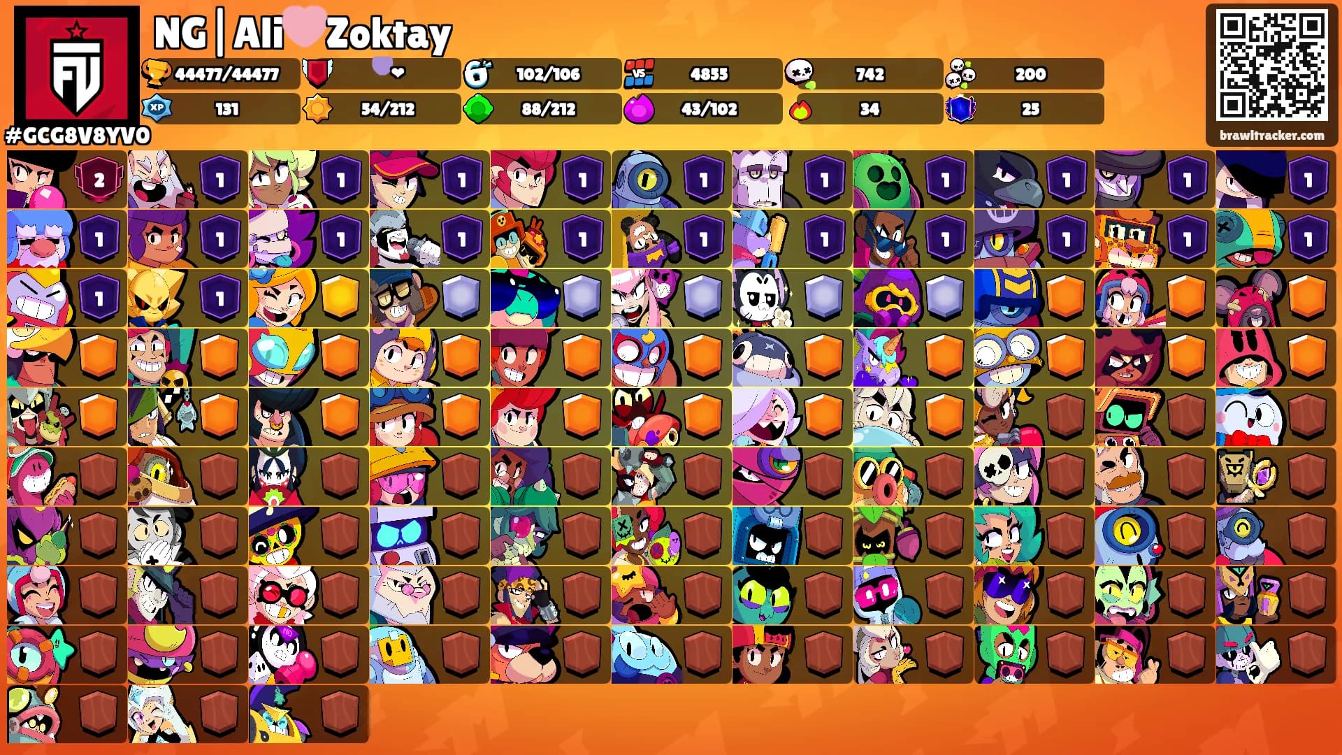 NG|Ali🩷Zoktay's Ranks