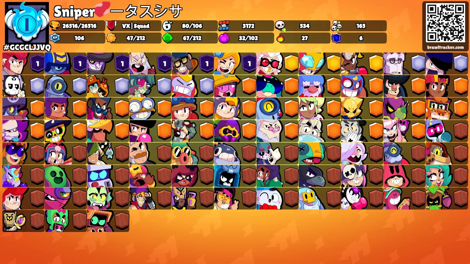 Sniper💞ータスシサ's Ranks