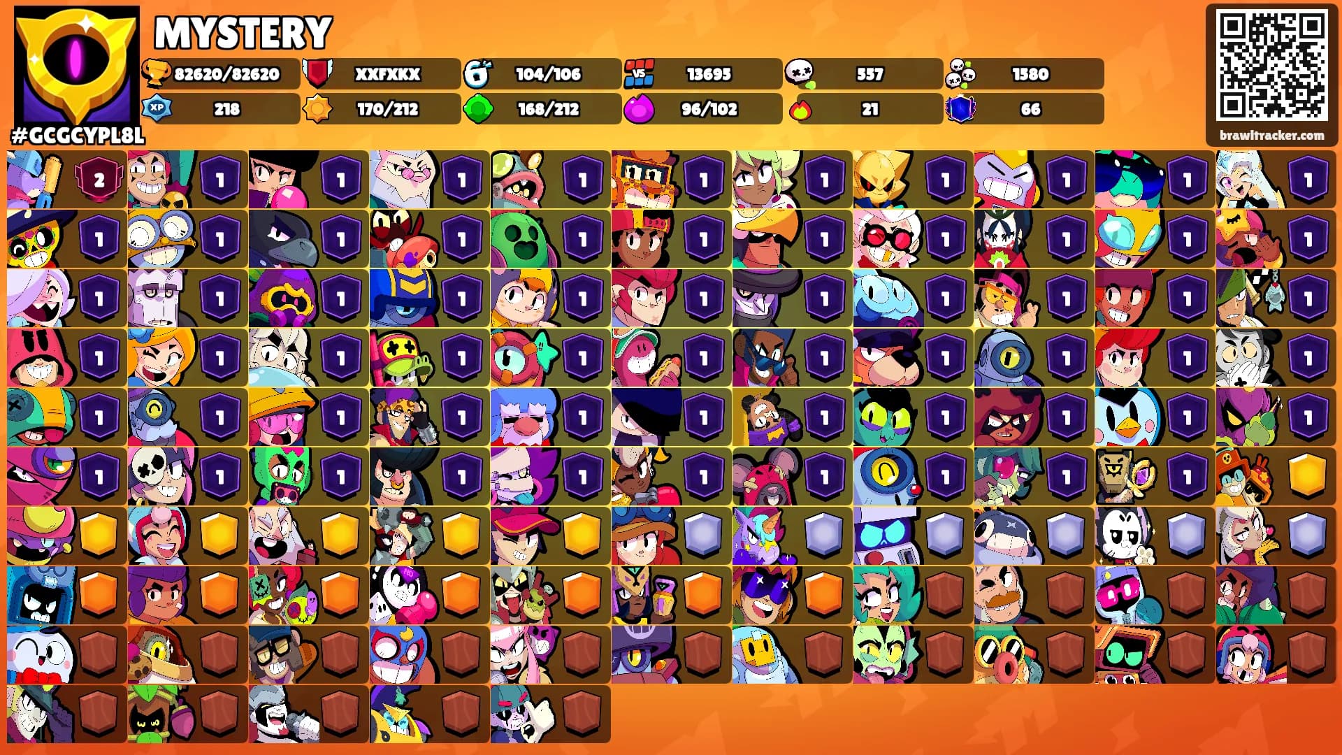 MYSTERY's Ranks