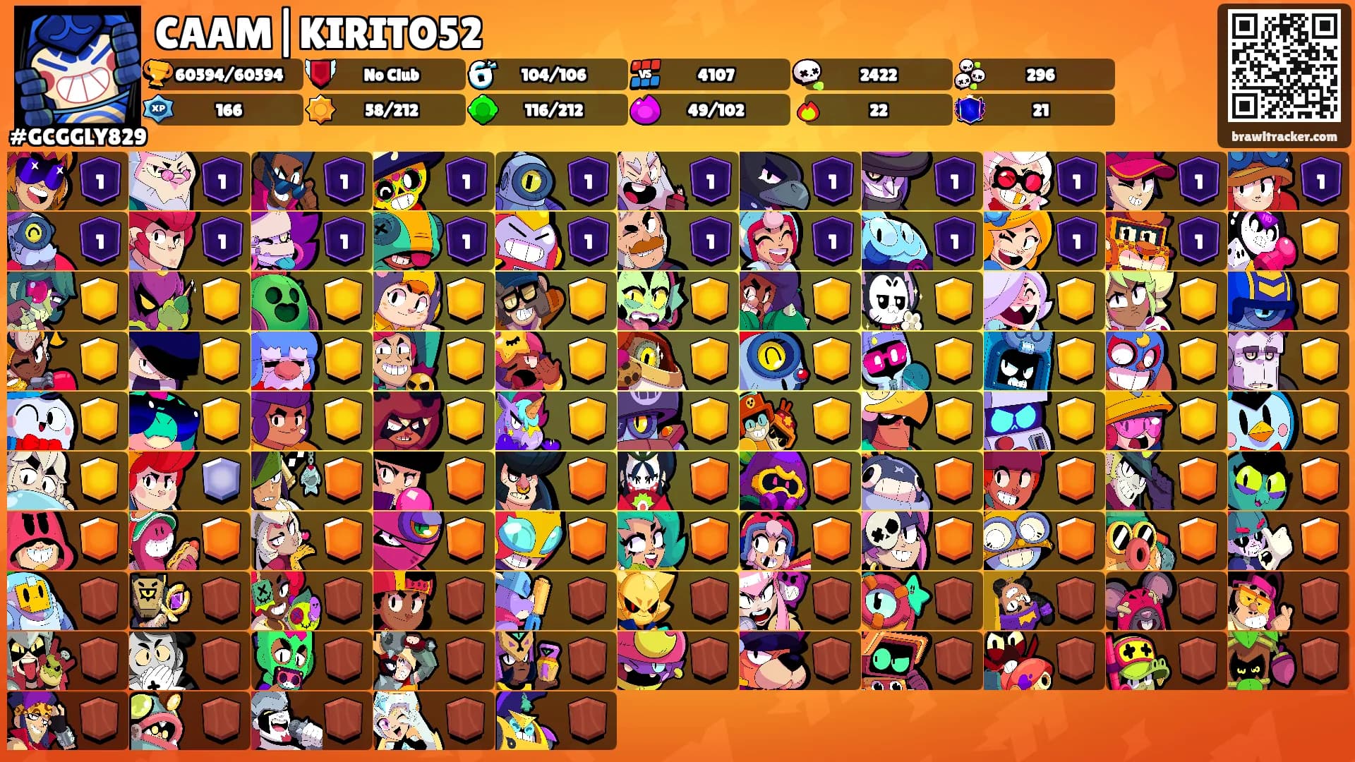 CAAM|KIRITO52's Ranks