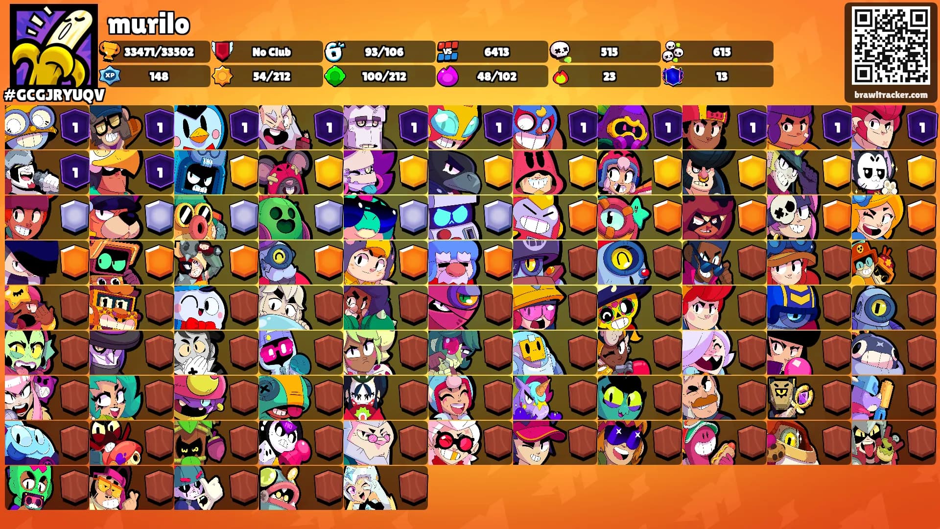 murilo's Ranks