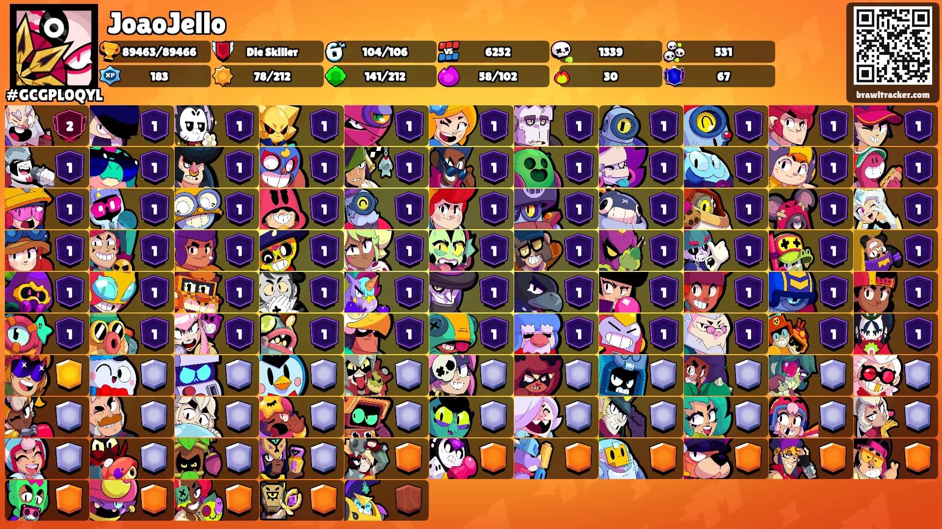 JoaoJello's Ranks