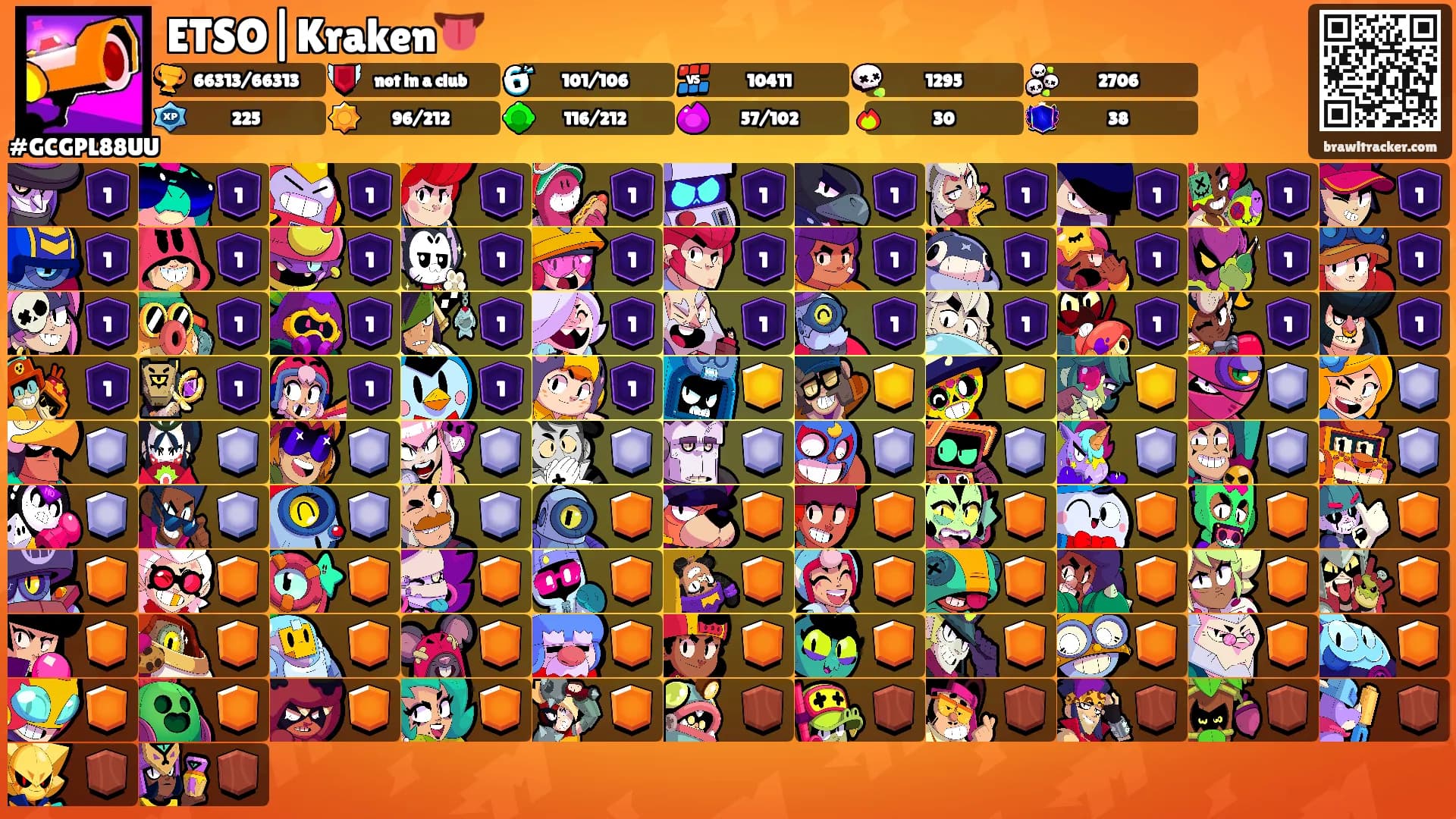 ETSO|Kraken👅's Ranks