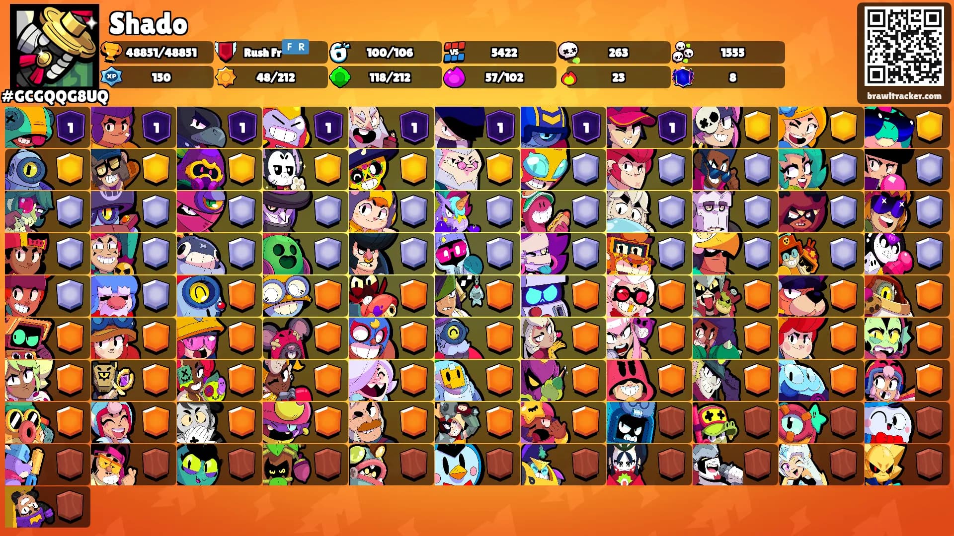 Shado's Ranks