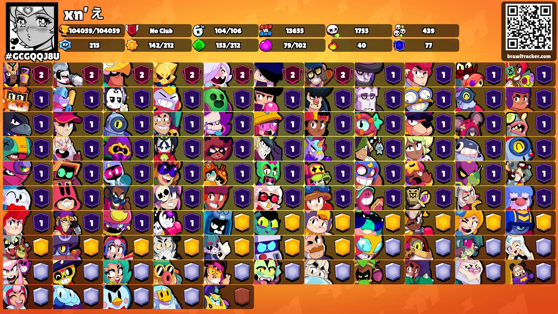 xn’ぇ's Ranks
