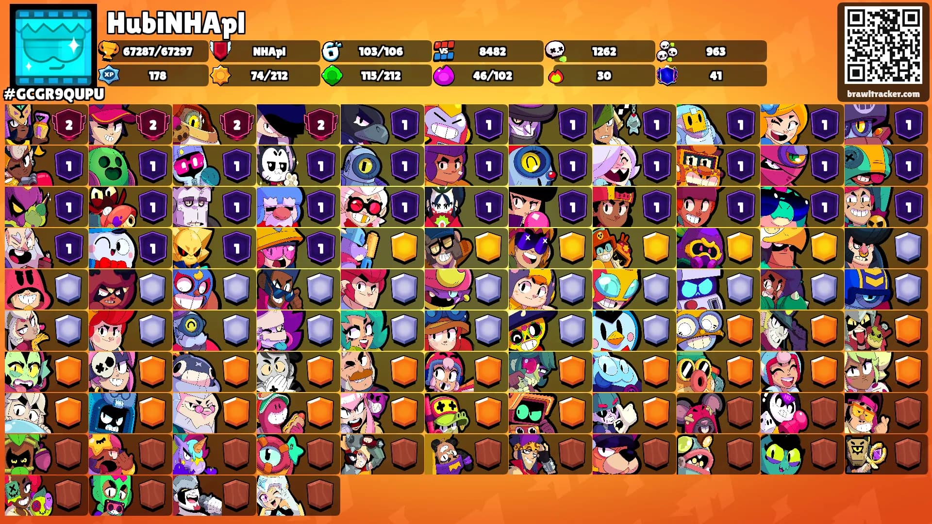 HubiNHApl's Ranks