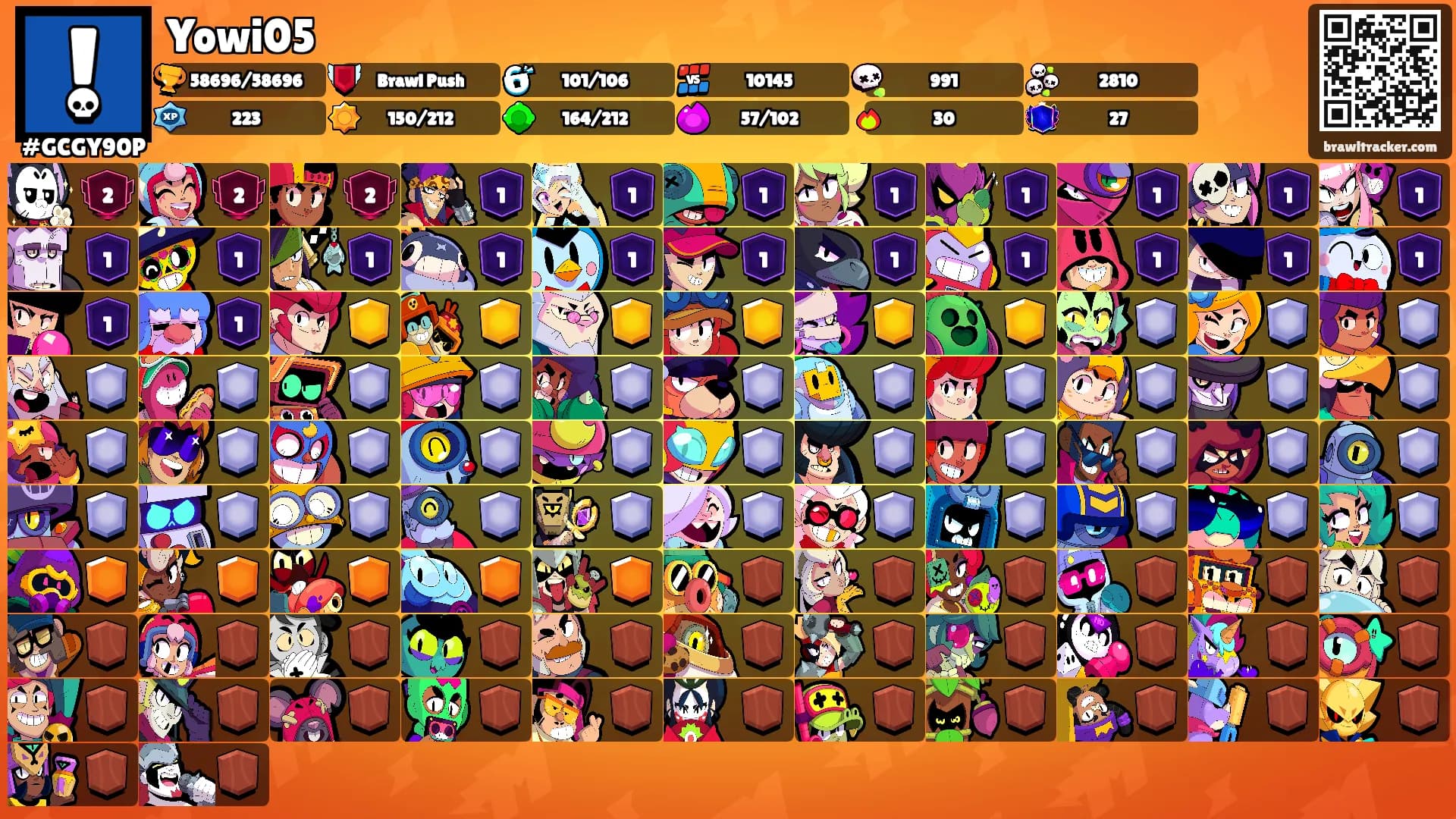 Yowi05's Ranks