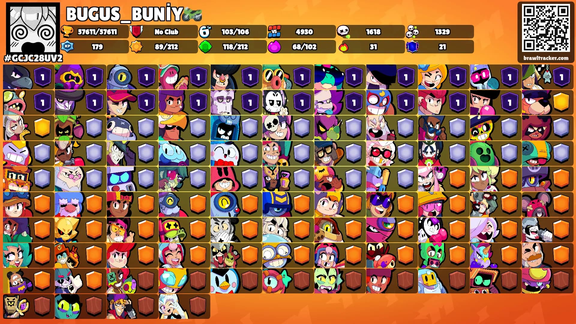 BUGUS_BUNİY🏍️'s Ranks
